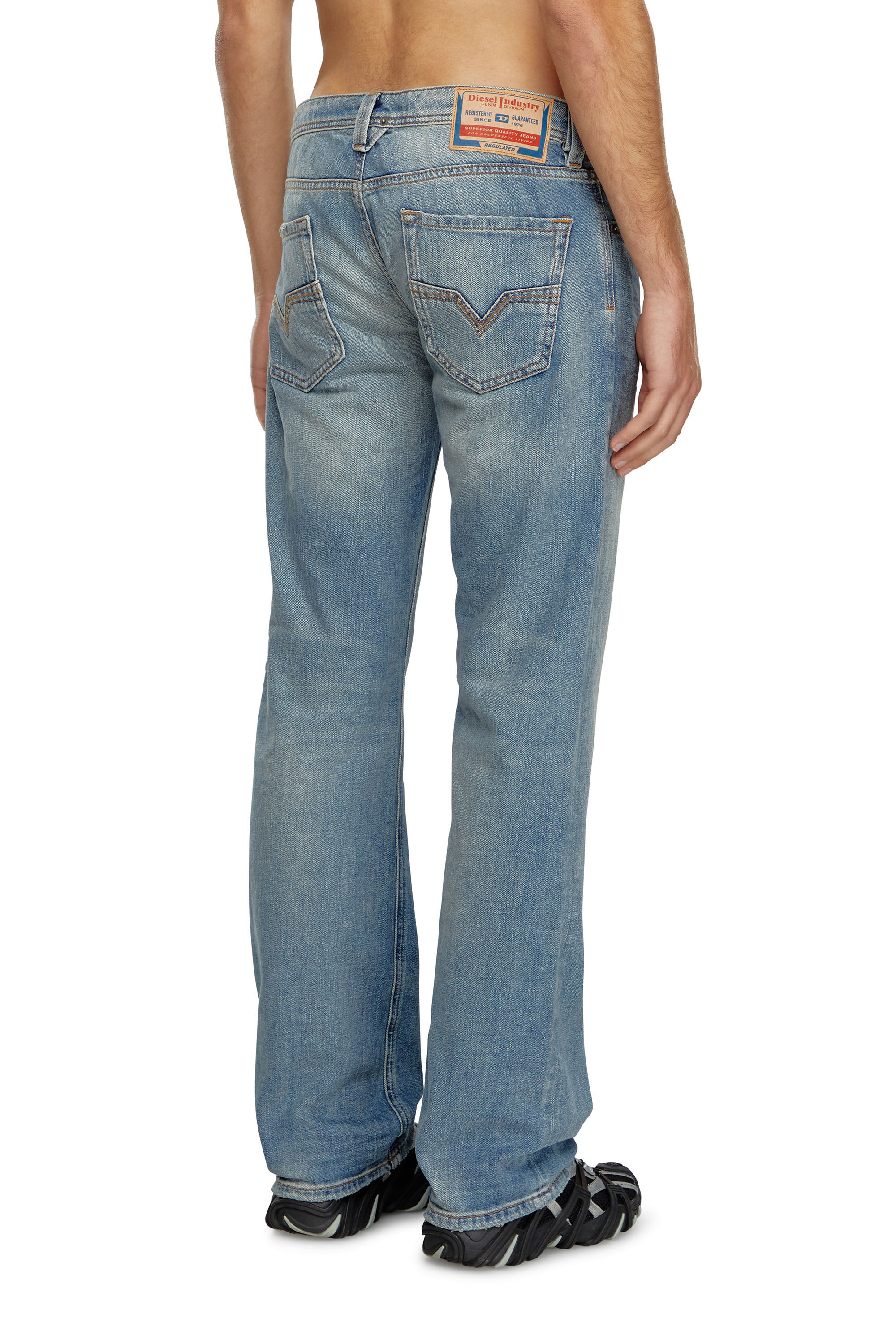 Diesel - Male Straight Jeans 1985 Larkee 0GRDN, Light Blue - Image 4