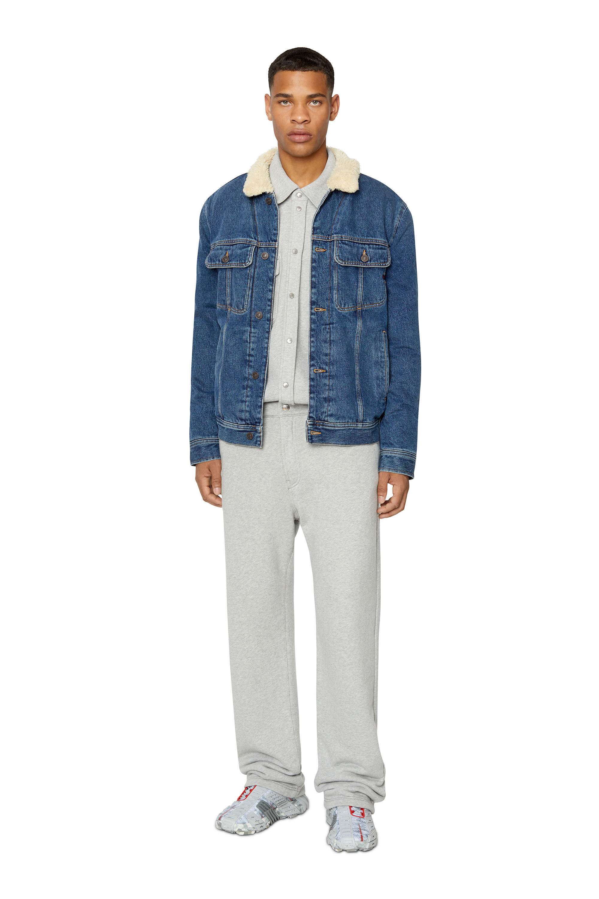Diesel online patch jacket