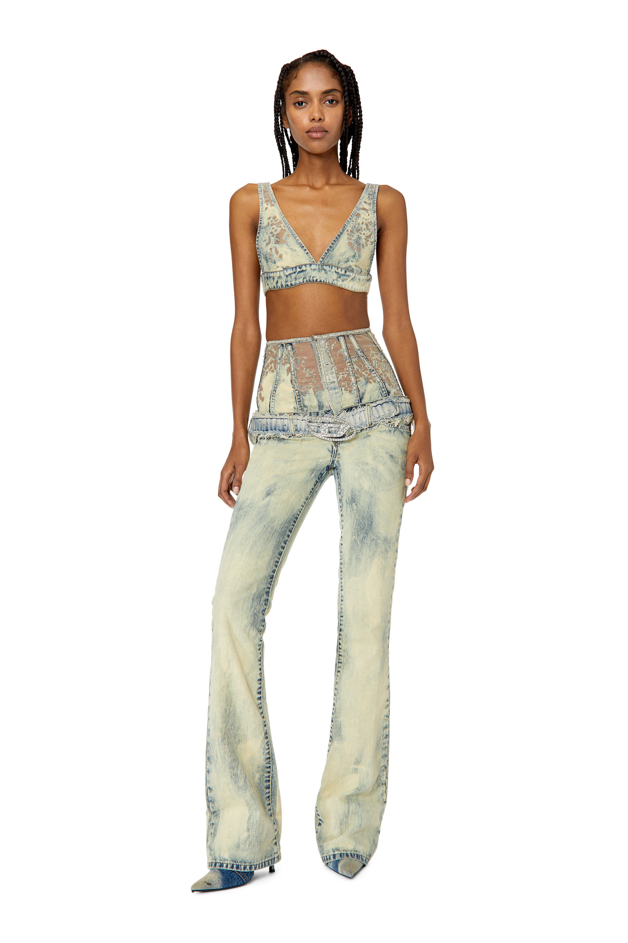 Bootcut and Flare Jeans 1969 D Ebbey 068GP
