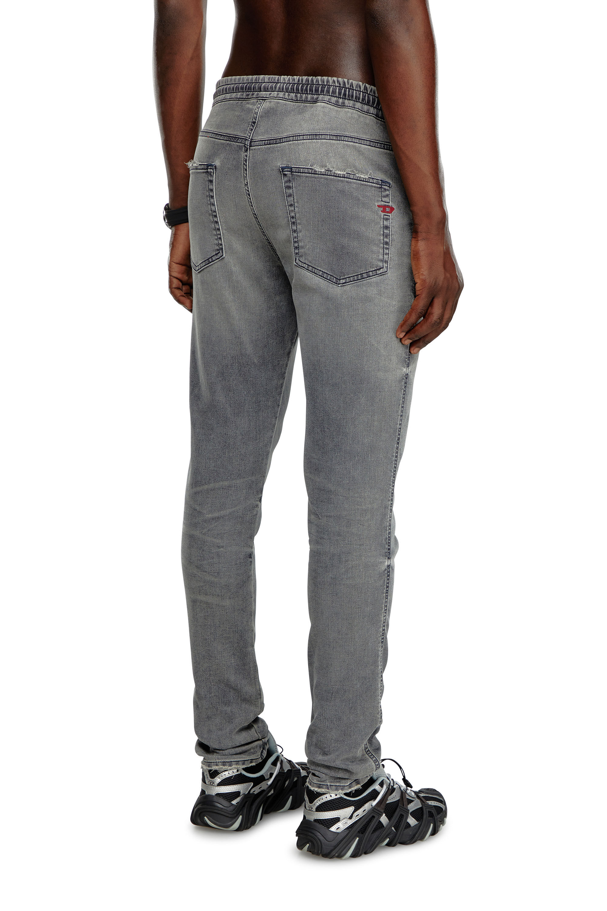 Diesel - Slim 2060 D-Strukt Joggjeans® 068LT Homme, Gris foncé - Image 4