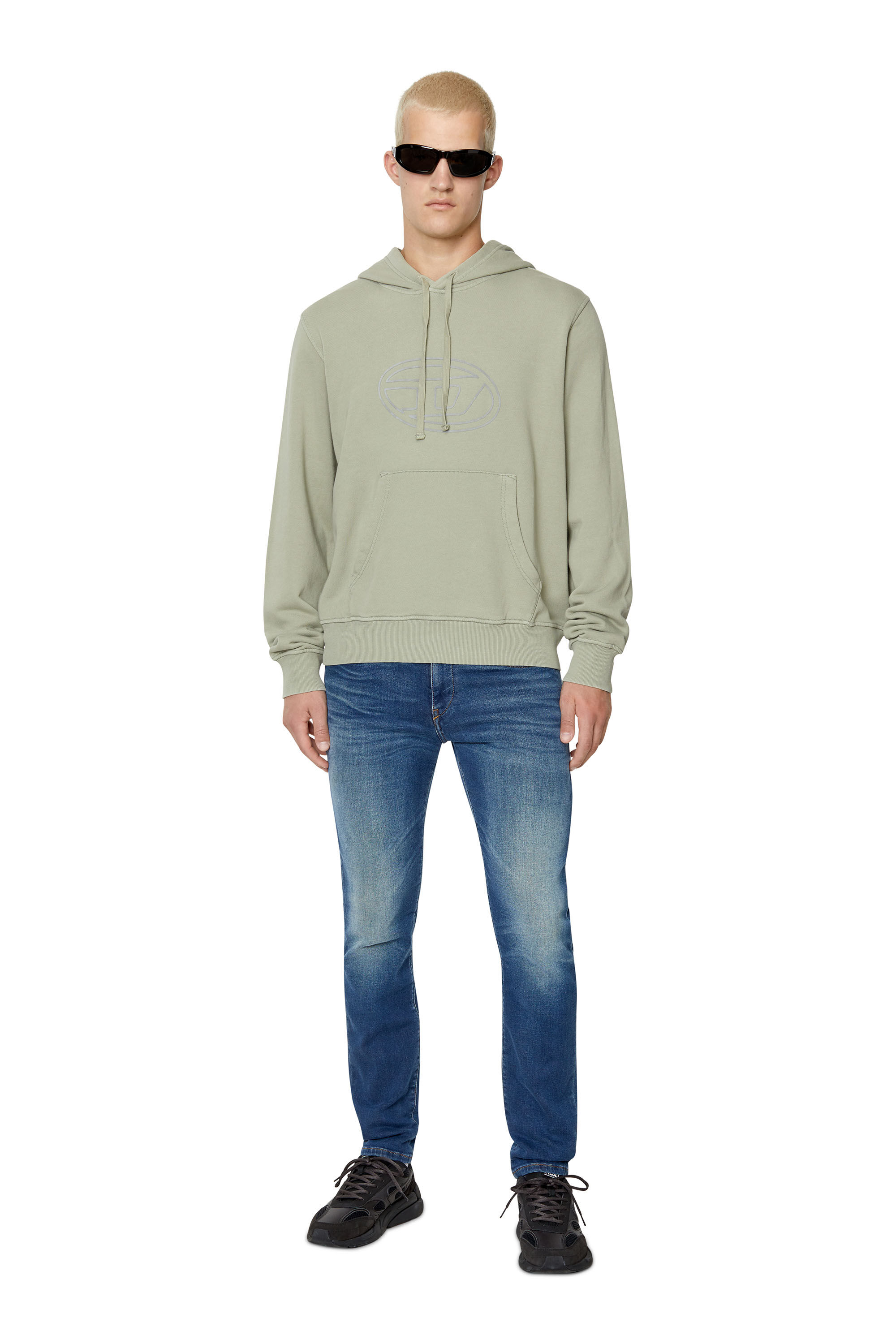Diesel - S-GINN-HOOD-E4, Gris - Image 1