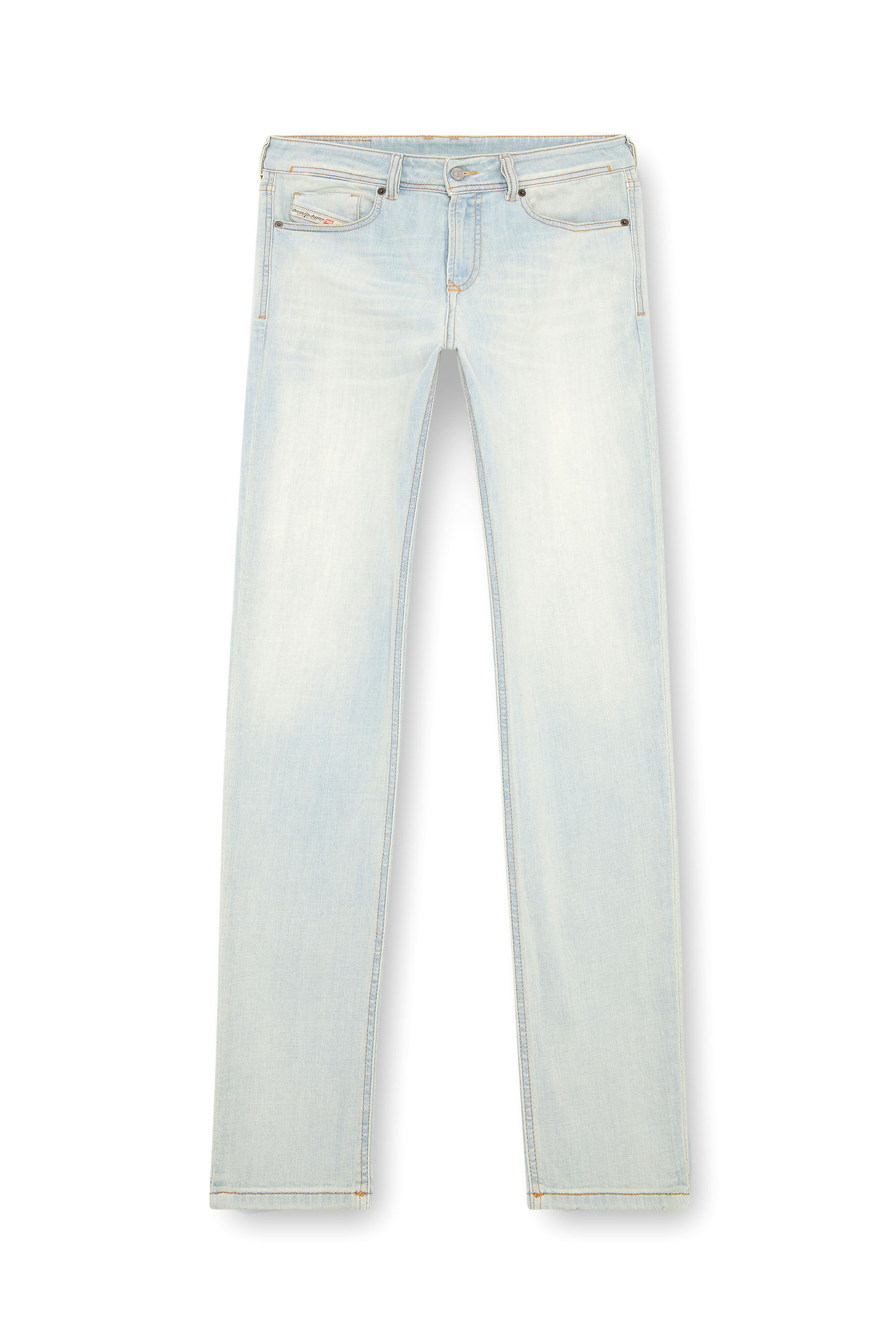 Diesel - Skinny Jeans 1979 Sleenker 09J19 Homme, Bleu Clair - Image 2