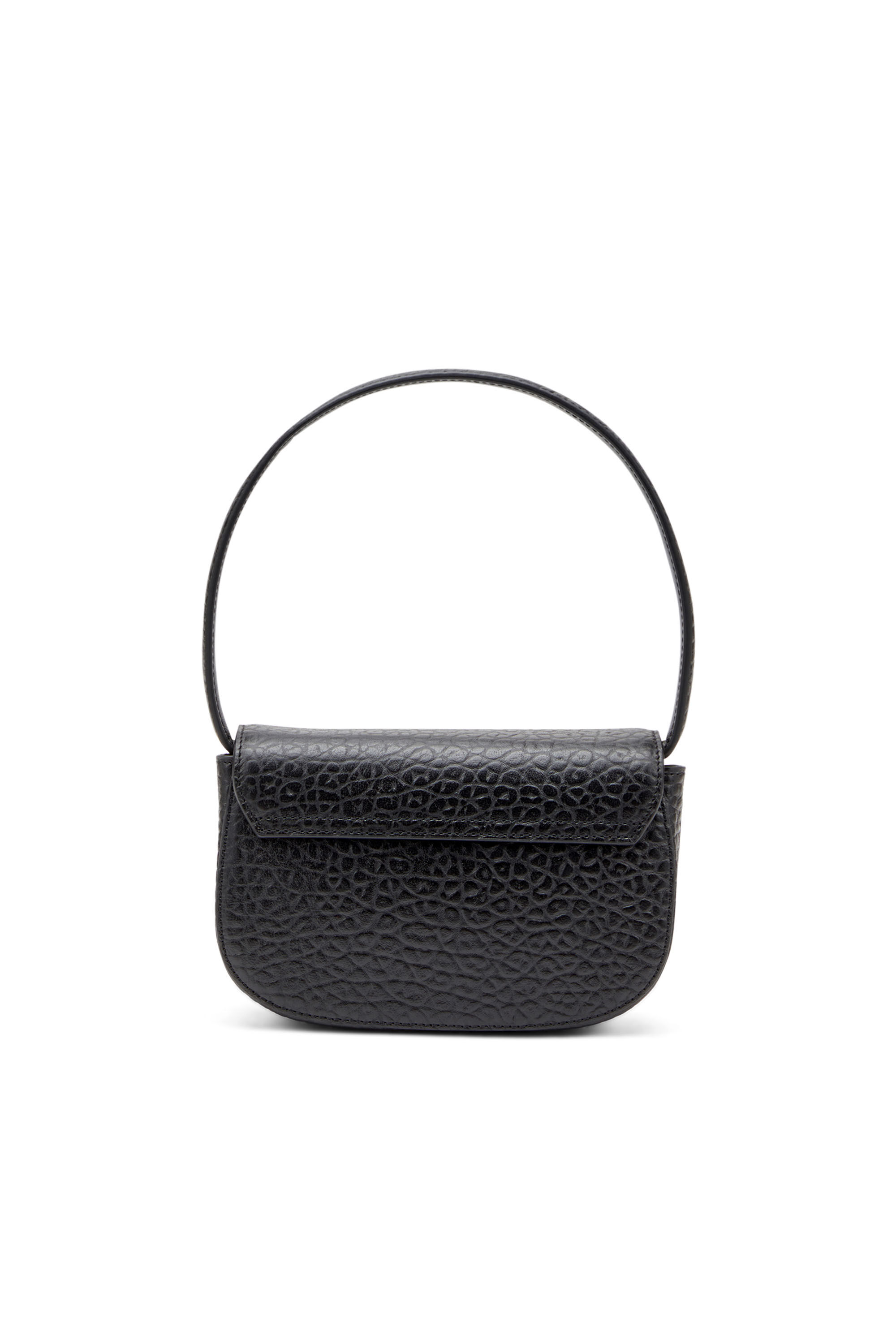 Diesel - 1DR, Female's 1DR - Iconic shoulder bag in bubble leather in Black - 2