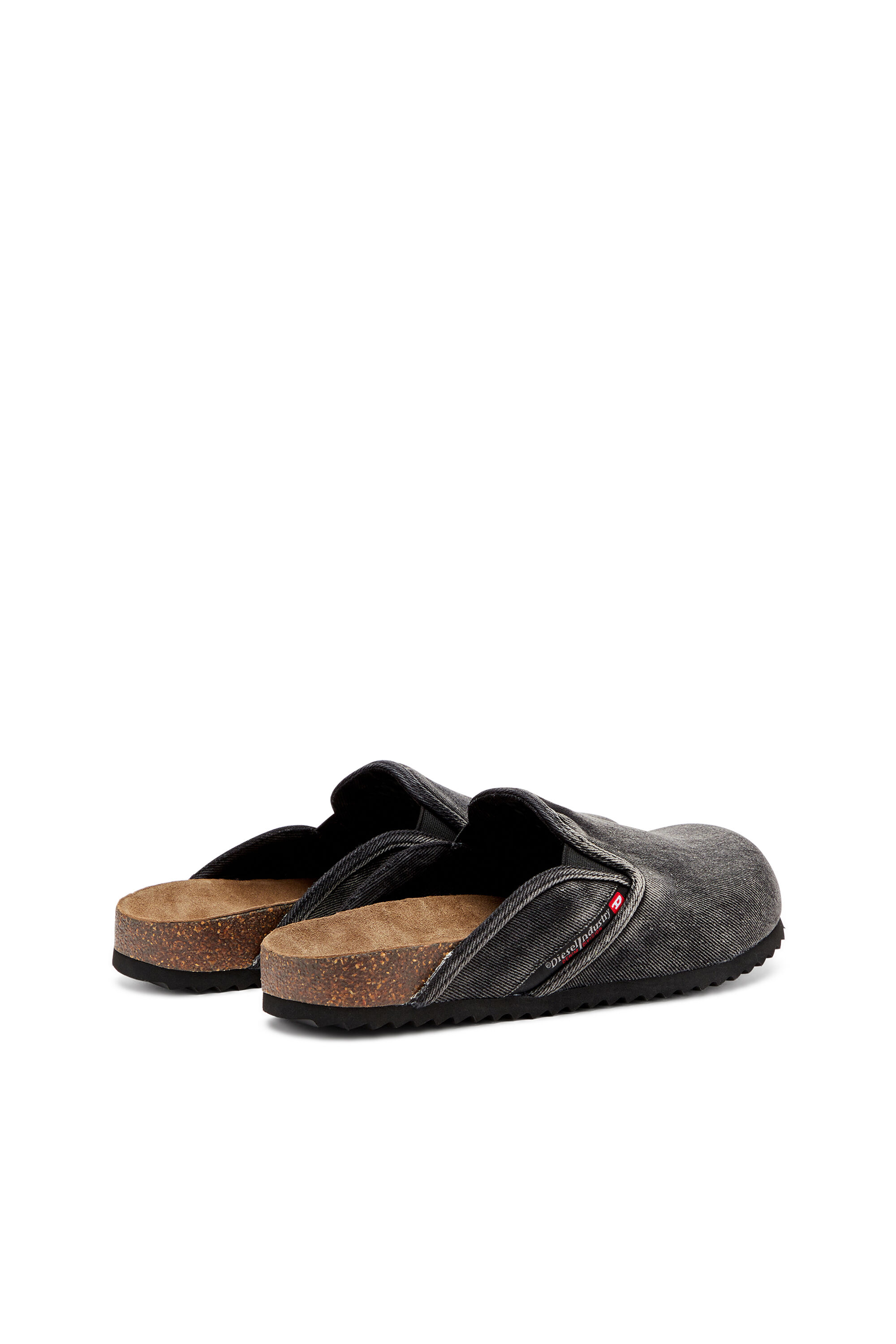 Diesel - D-WOODSTOCK SLIP-ON, Male's D-Woodstock-Denim mules in Black - 3