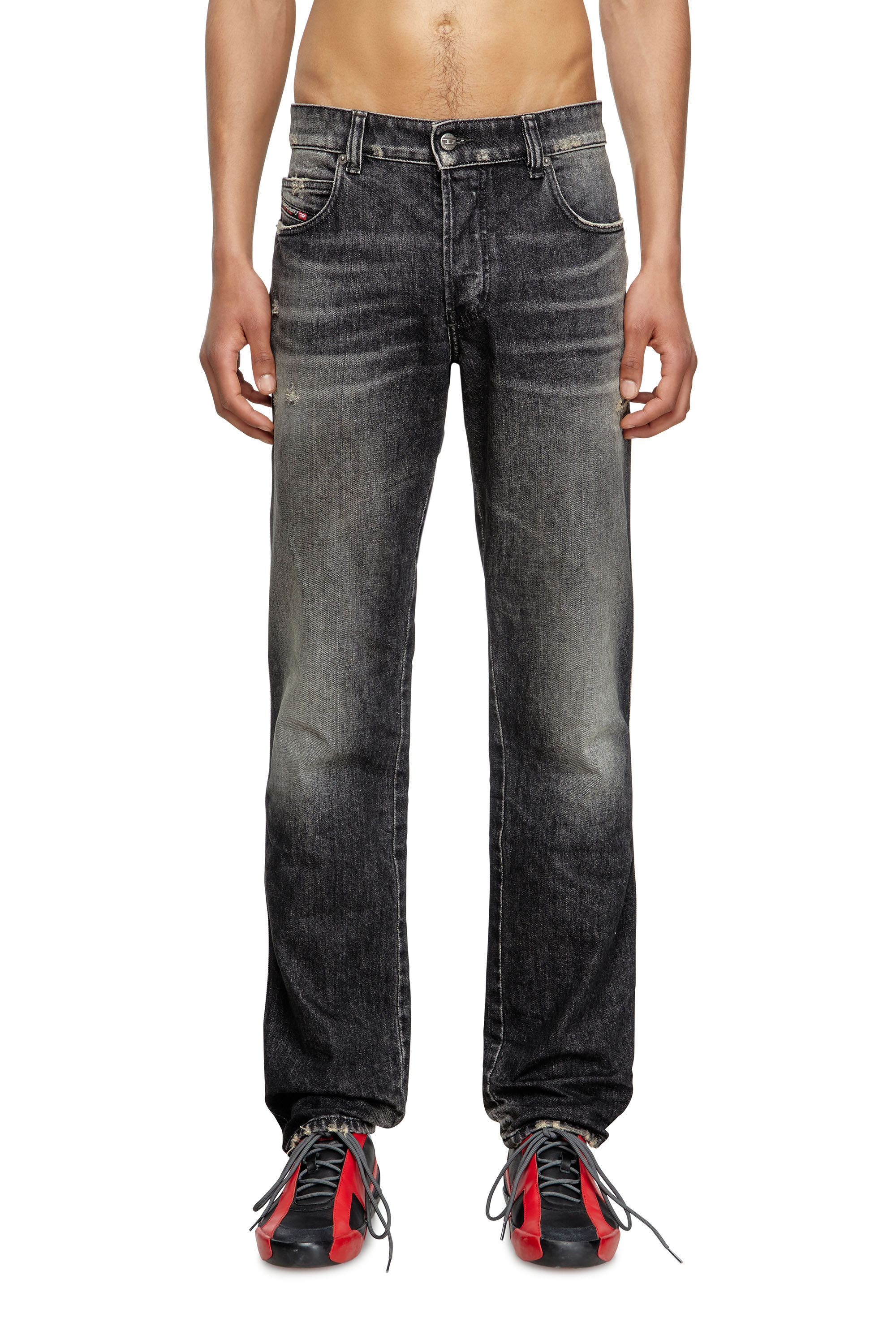 Diesel - Male's Slim Jeans 1993 D-Vyl 09M54, Black/Dark Grey - 3