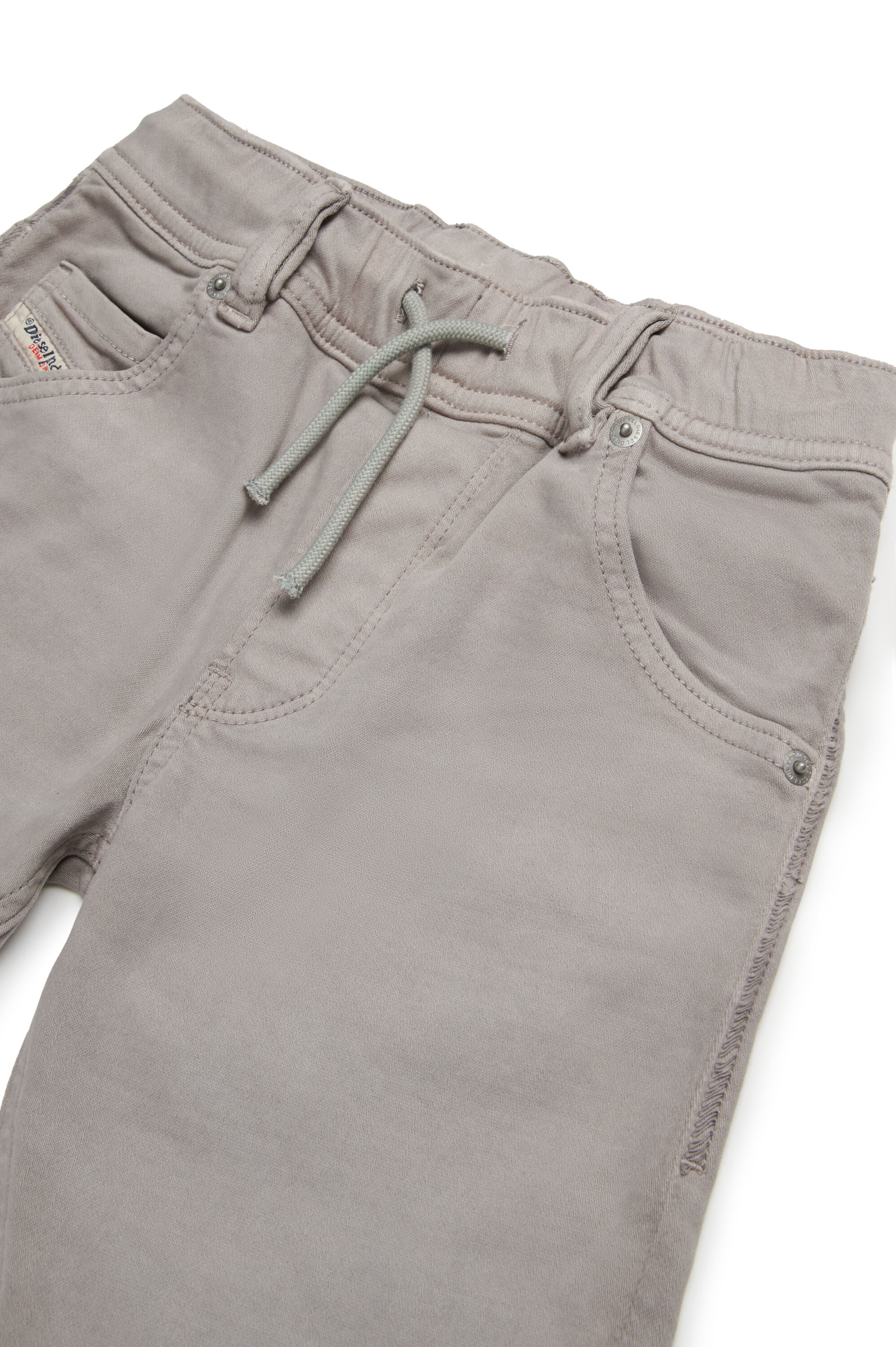 Diesel - KROOLEY-NE-J SH JJJ, Short Krooley coloré en tissu JoggJeans Homme in Gris - 3