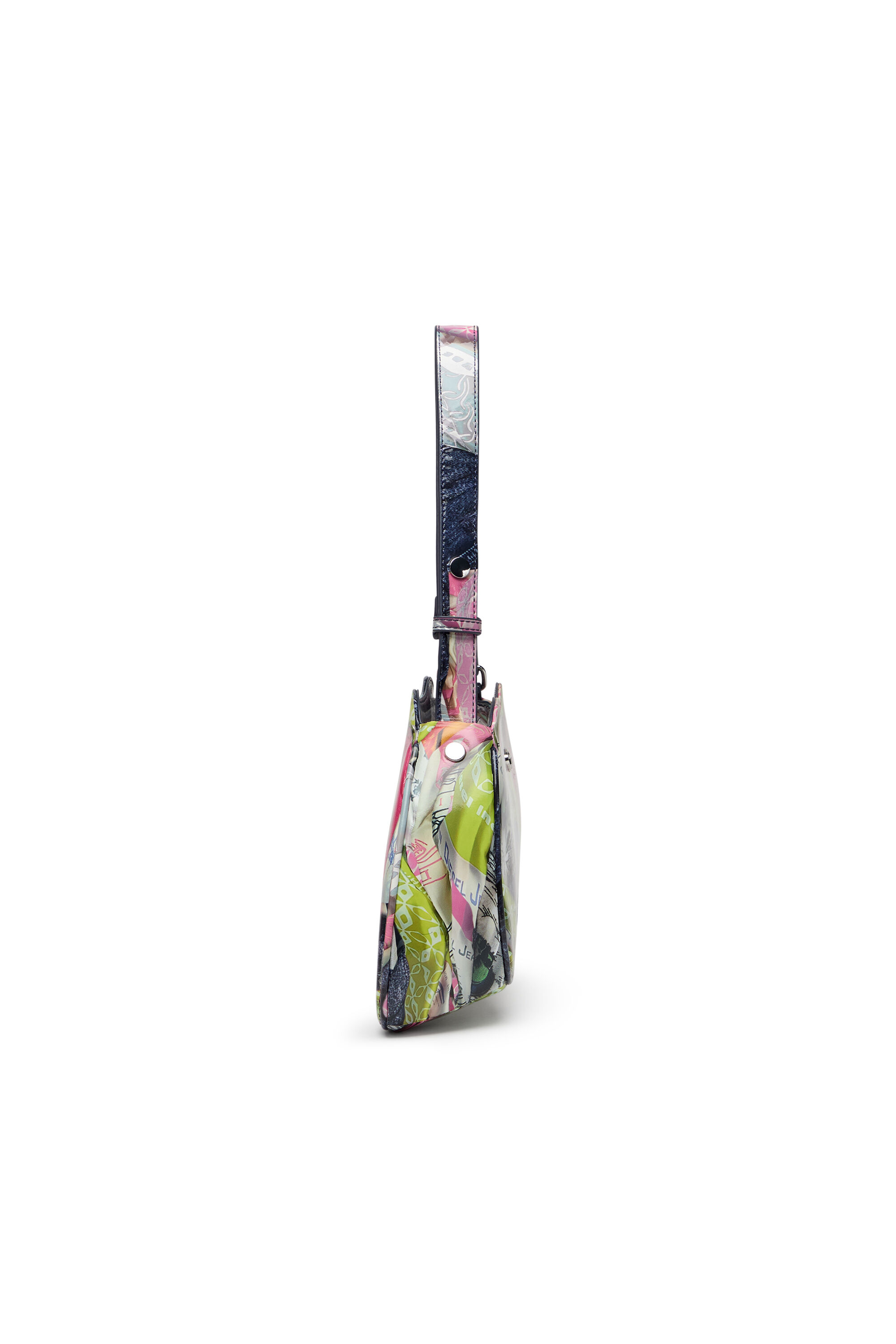 Diesel - PLAY SHOULDER, Play-Sac à bandoulière brillant Femme in Polychrome - 4