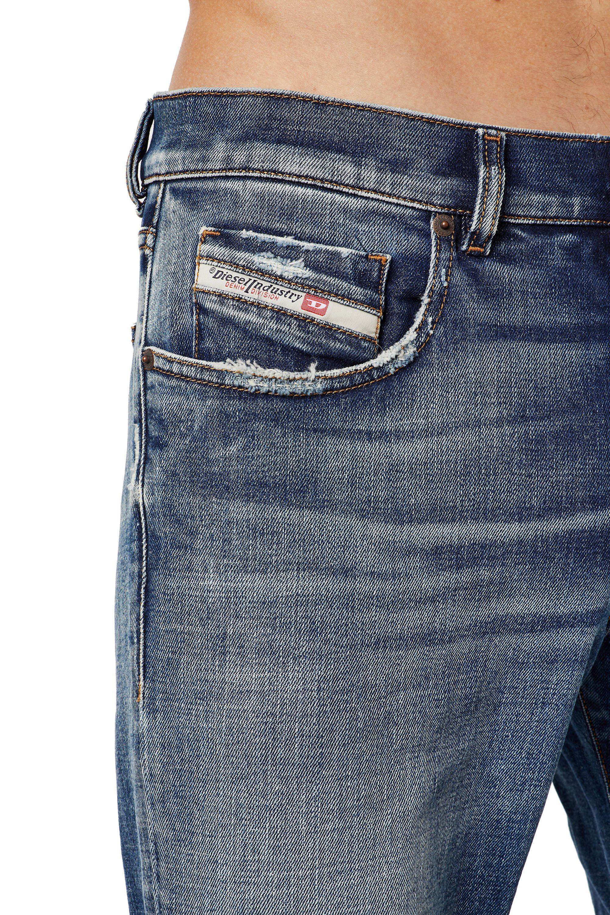 Diesel - 2019 D-STRUKT 09C87 Slim Jeans, Bleu moyen - Image 6