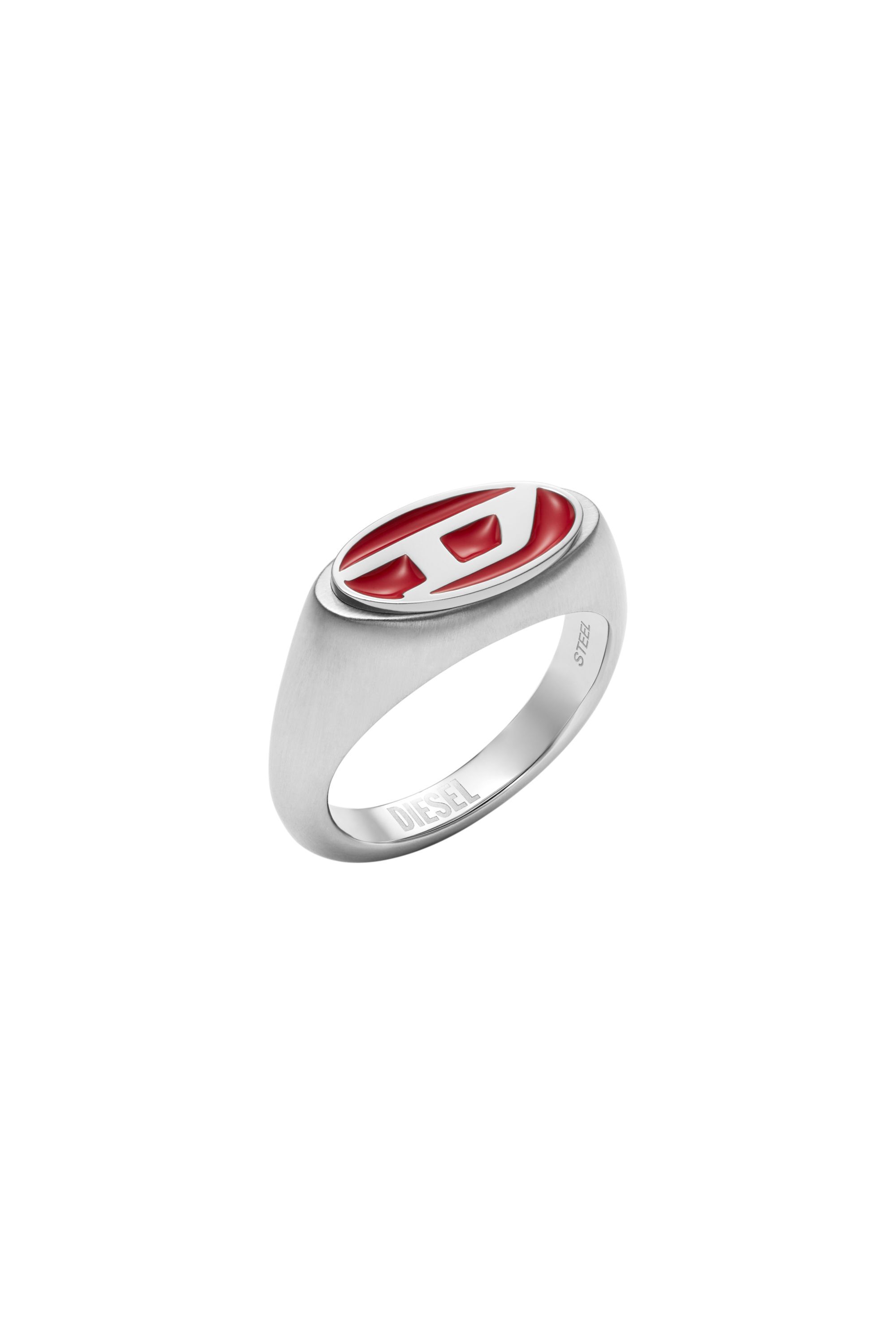 Diesel - DX1444, Bague en acier inoxydable Mixte in Gris argenté - 1