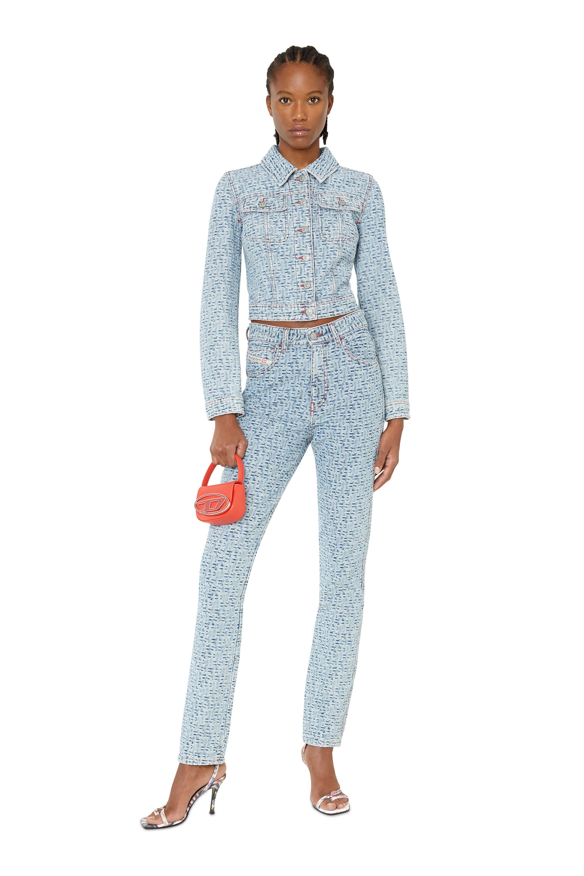 Diesel - 1994 09E37 Straight Jeans, Bleu Clair - Image 1