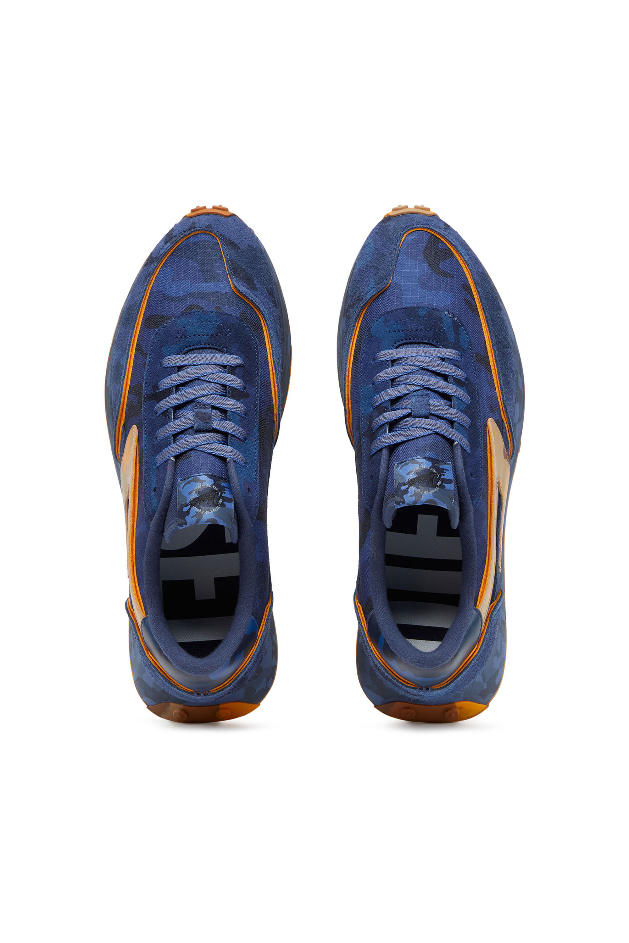 Diesel - S-RACER LC, S-Racer Lc - Sneakers basses avec imprimé camouflage Homme in Polychrome - 4