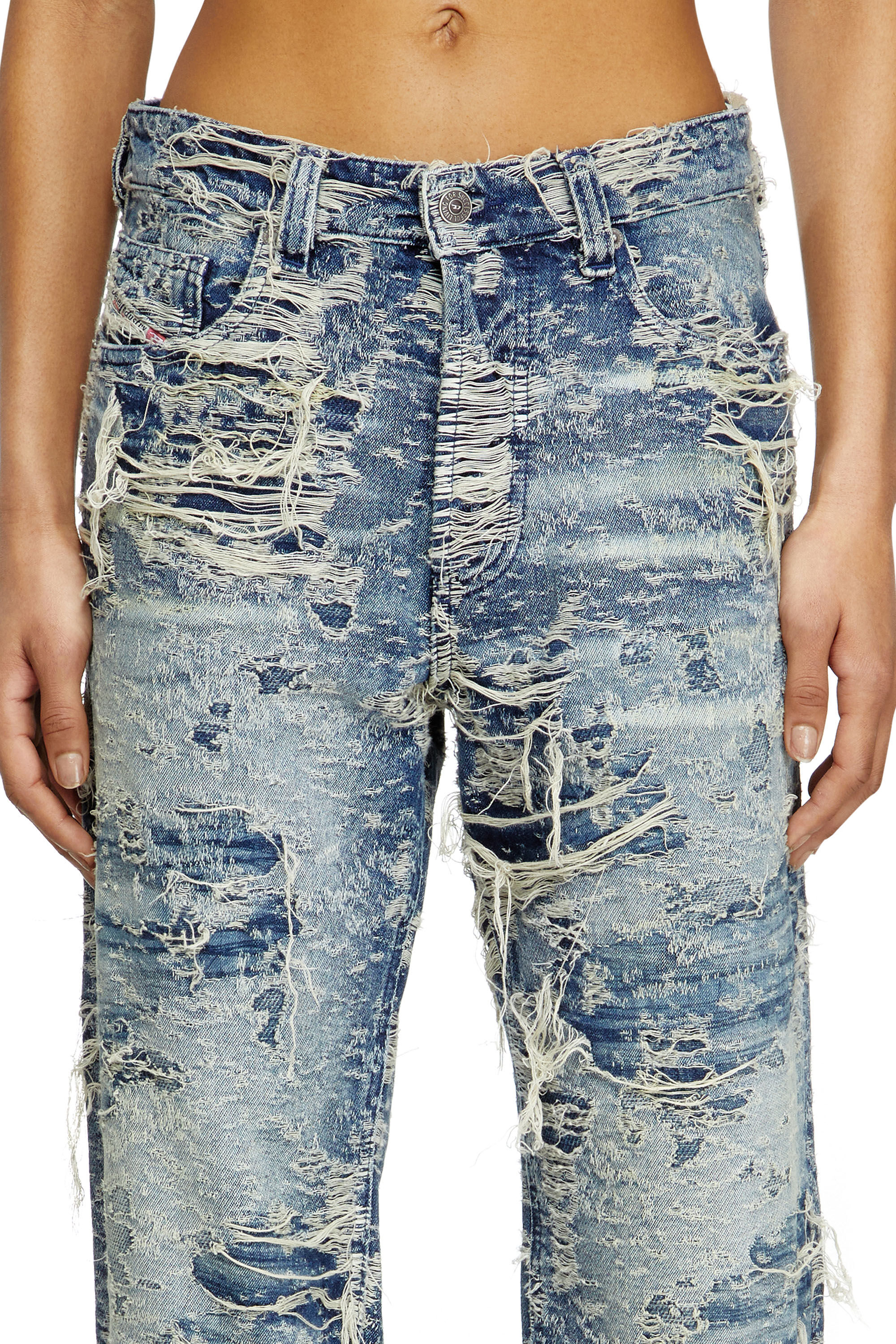 Diesel - Female's Regular Jeans 1988 D-Ark 09M04, Medium Blue - 5
