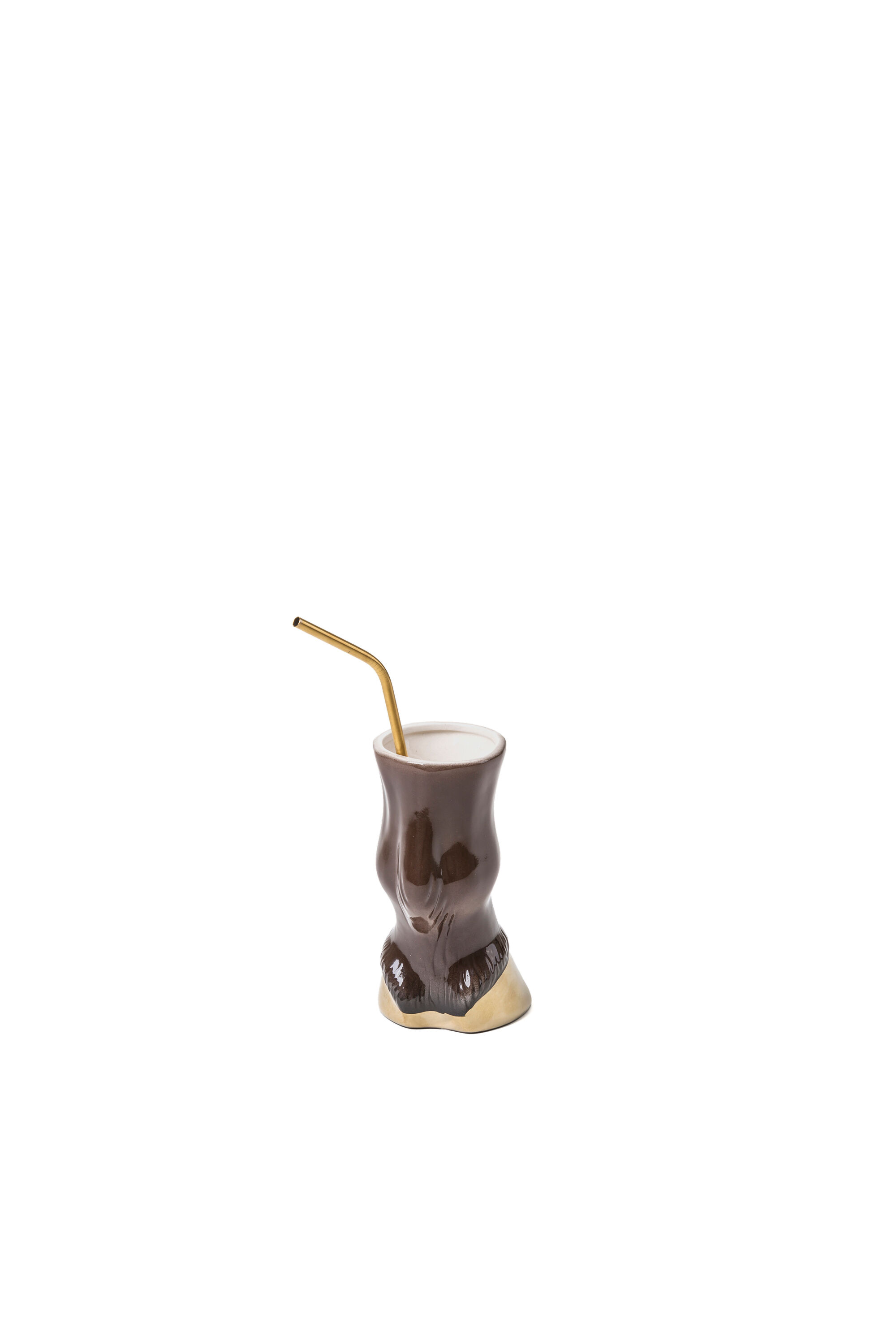 Diesel - 11080 Party Animal, Unisex's Horse Dolomite Vase/Glass in Brown - 4