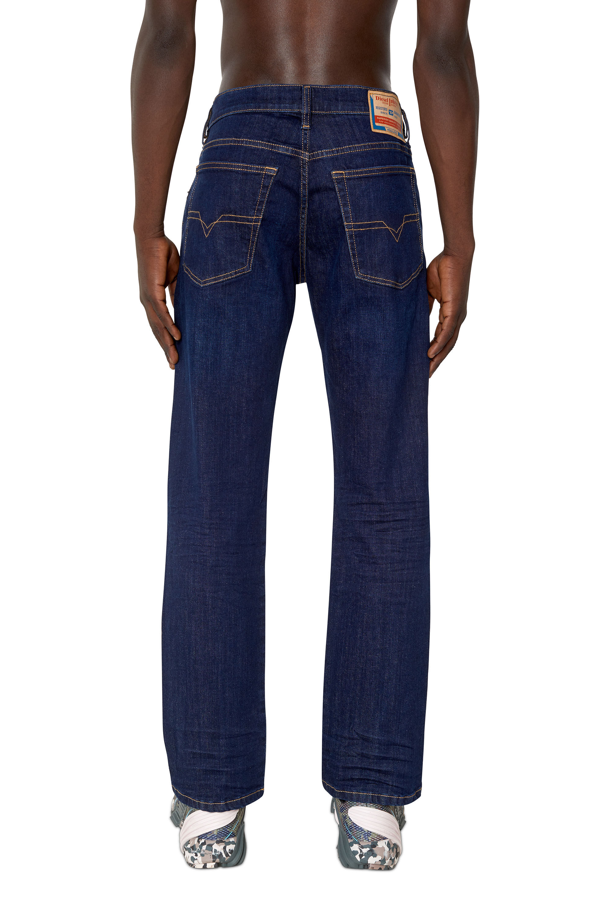 CURLY&Co. - INDIGO 2TUCK WIDE EZ SLACKS “ONE WASHED”/ニット