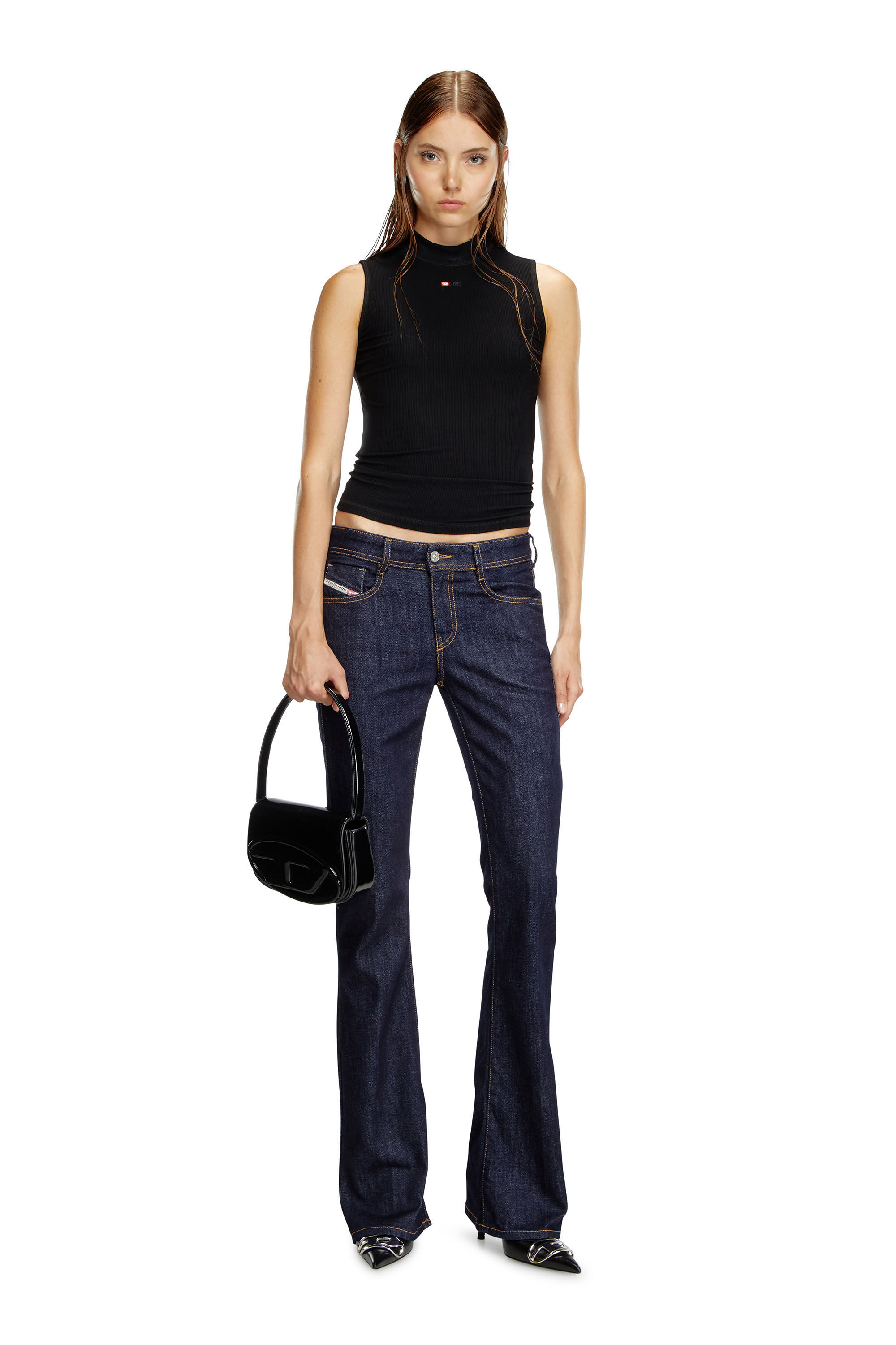 Diesel - Female Bootcut and Flare Jeans 1969 D-Ebbey Z9B89, Dark Blue - Image 1