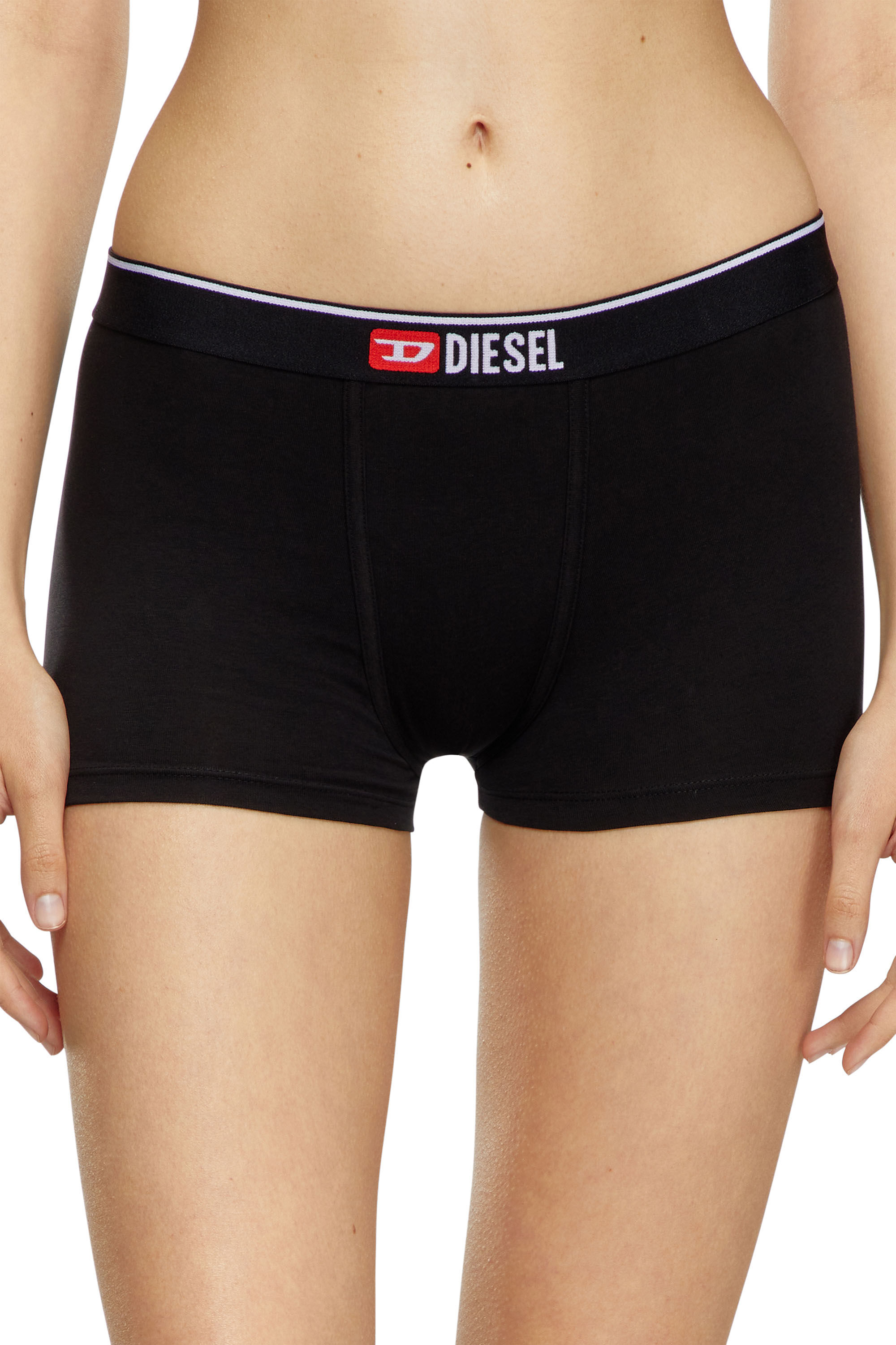 Diesel - UFPN-MYAS-TWOPACK, Lot de deux boxers couleur unie Femme in Polychrome - 1