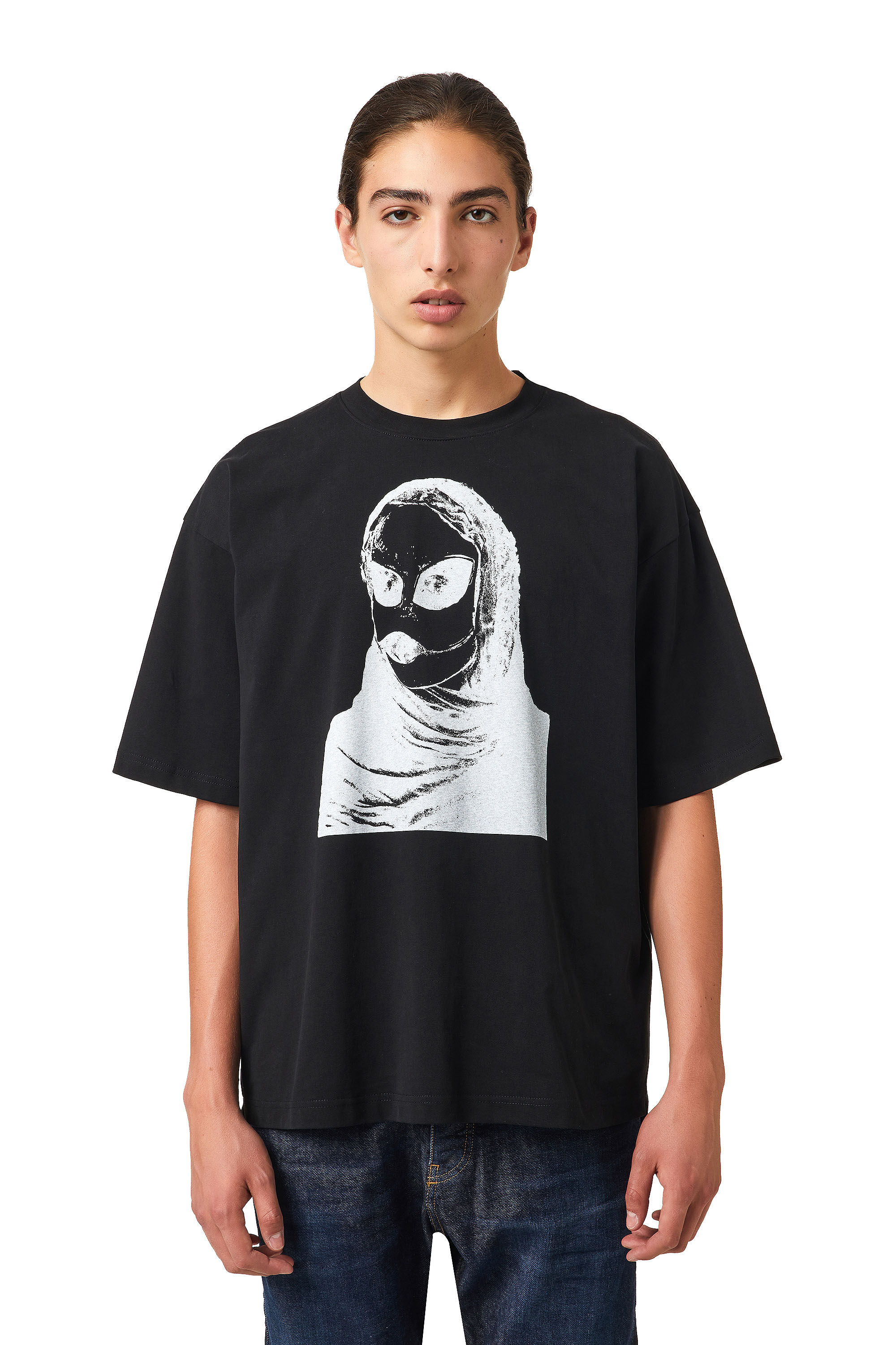 Diesel - T-BIGGOR, Black - Image 3