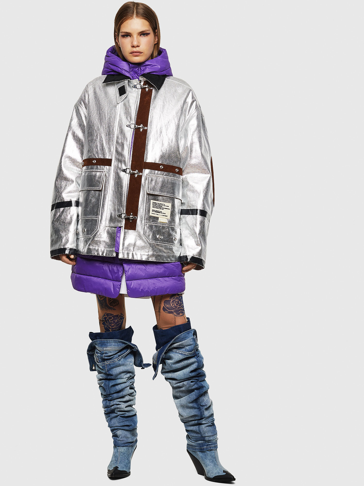Diesel hotsell purple jacket