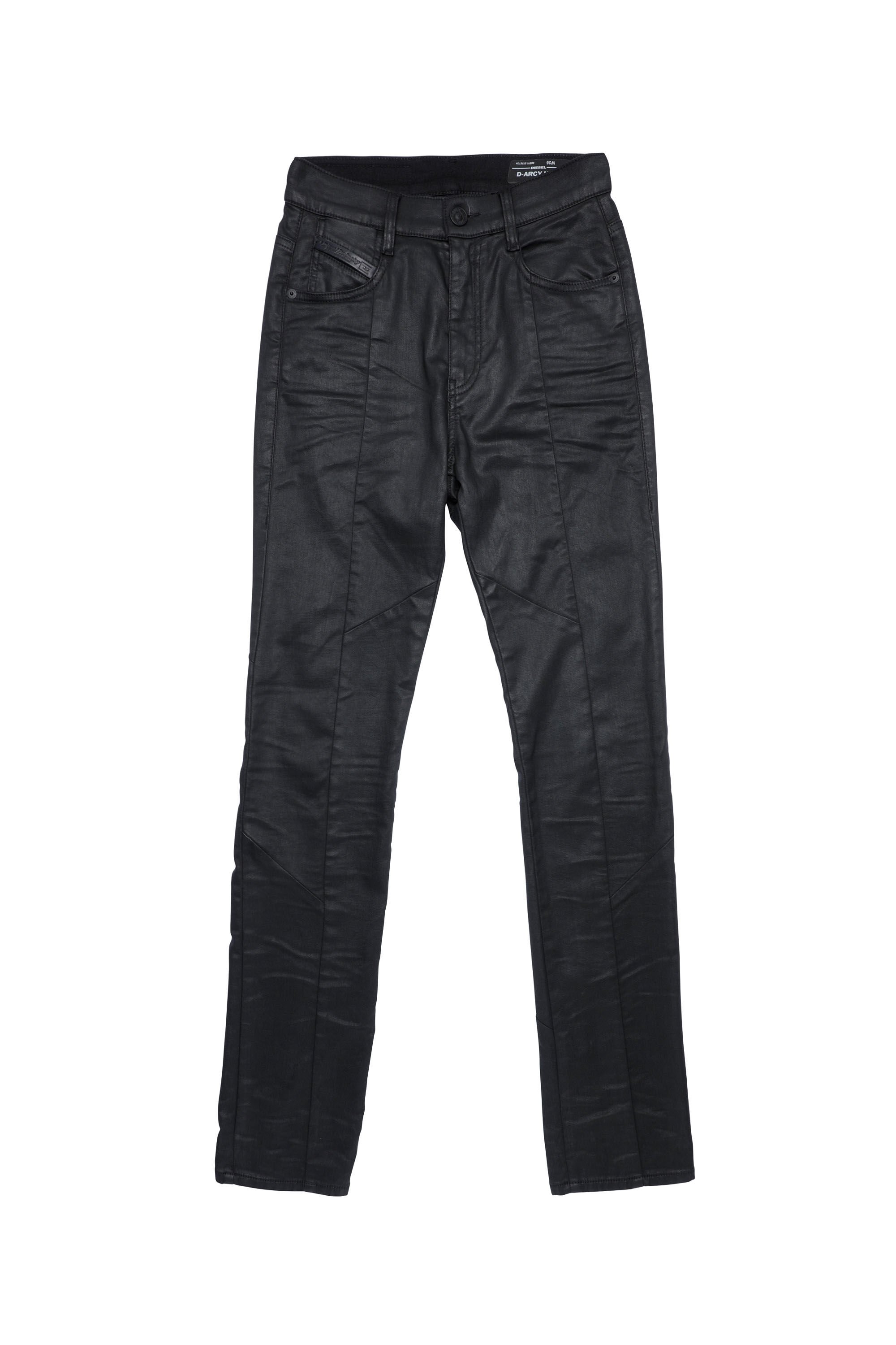 Diesel - D-Arcy JoggJeans® 069YI Straight, Black/Dark Grey - Image 2