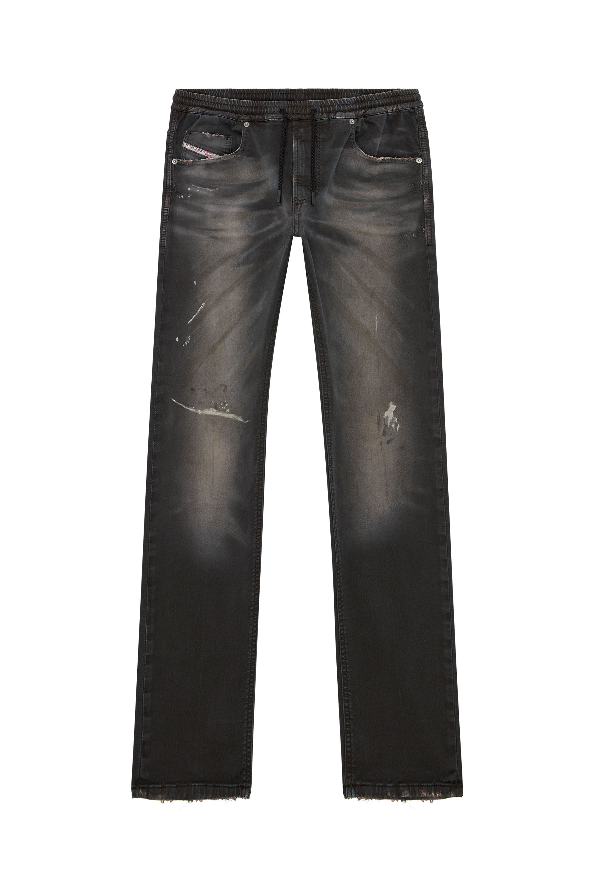 Diesel - Homme Tapered 2030 D-Krooley Joggjeans® 068LW, Noir - Image 2