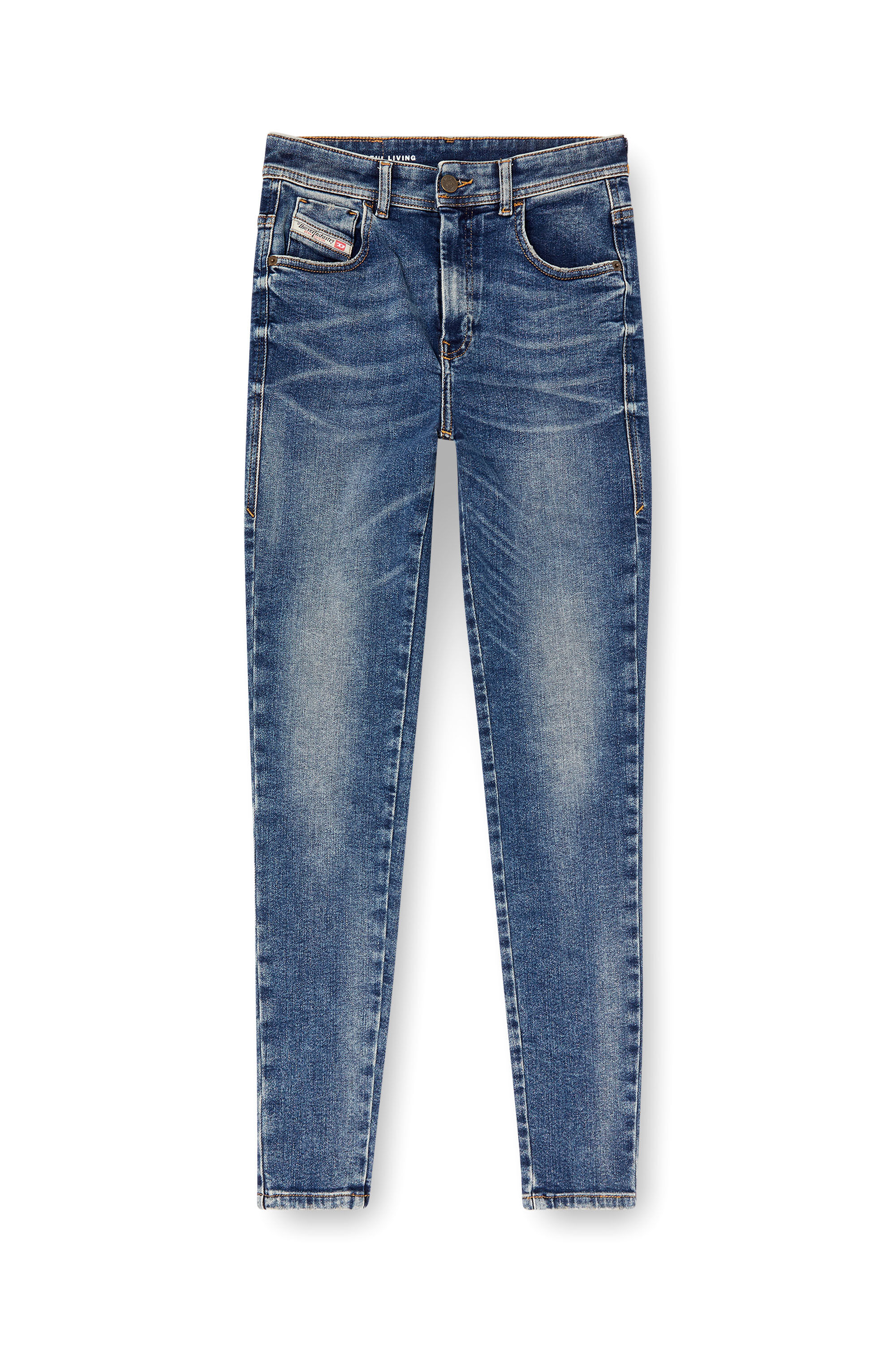 Diesel - Female's Skinny Jeans 1984 Slandy-High 007Y9, Medium Blue - 2