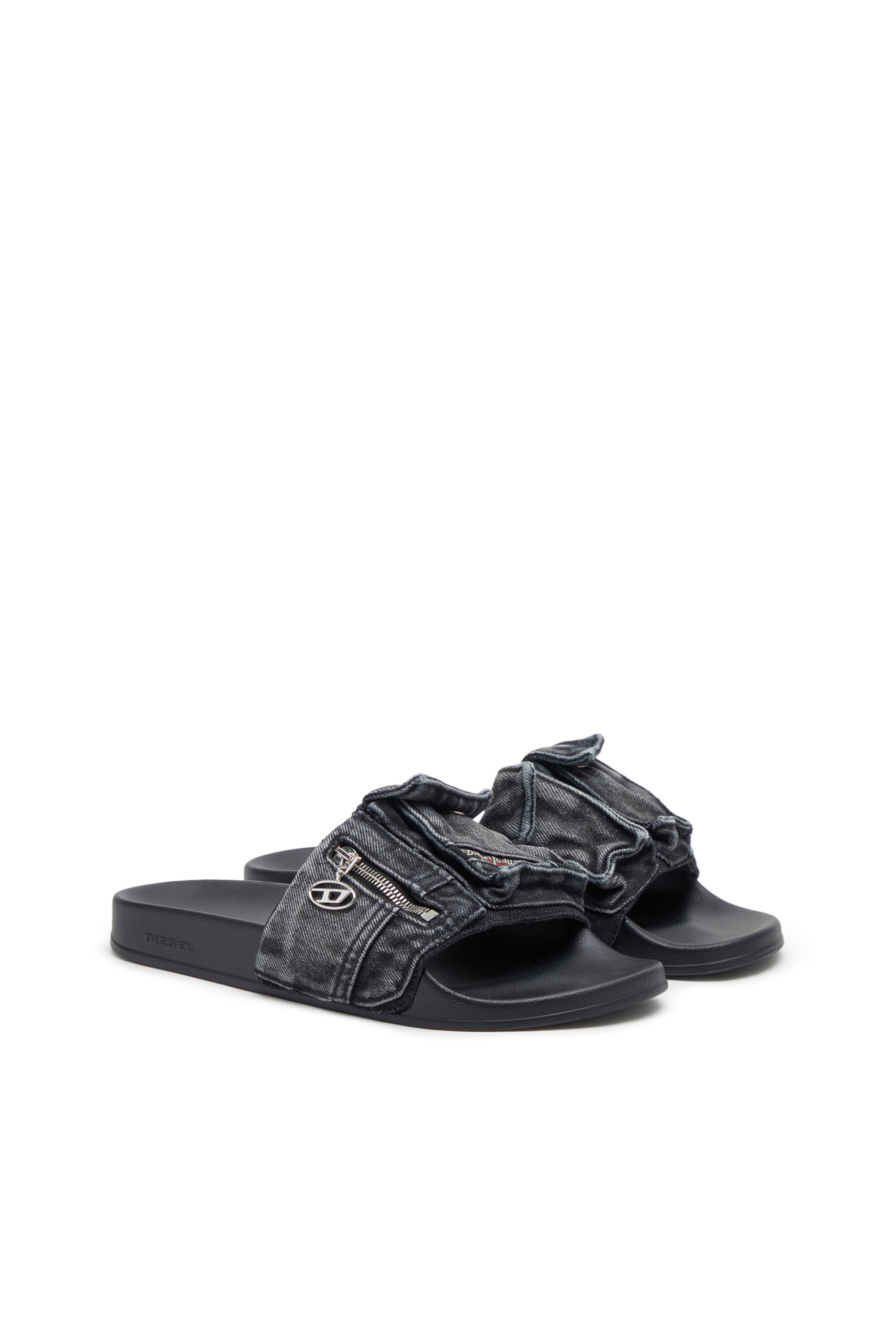 Diesel sales slide sandals