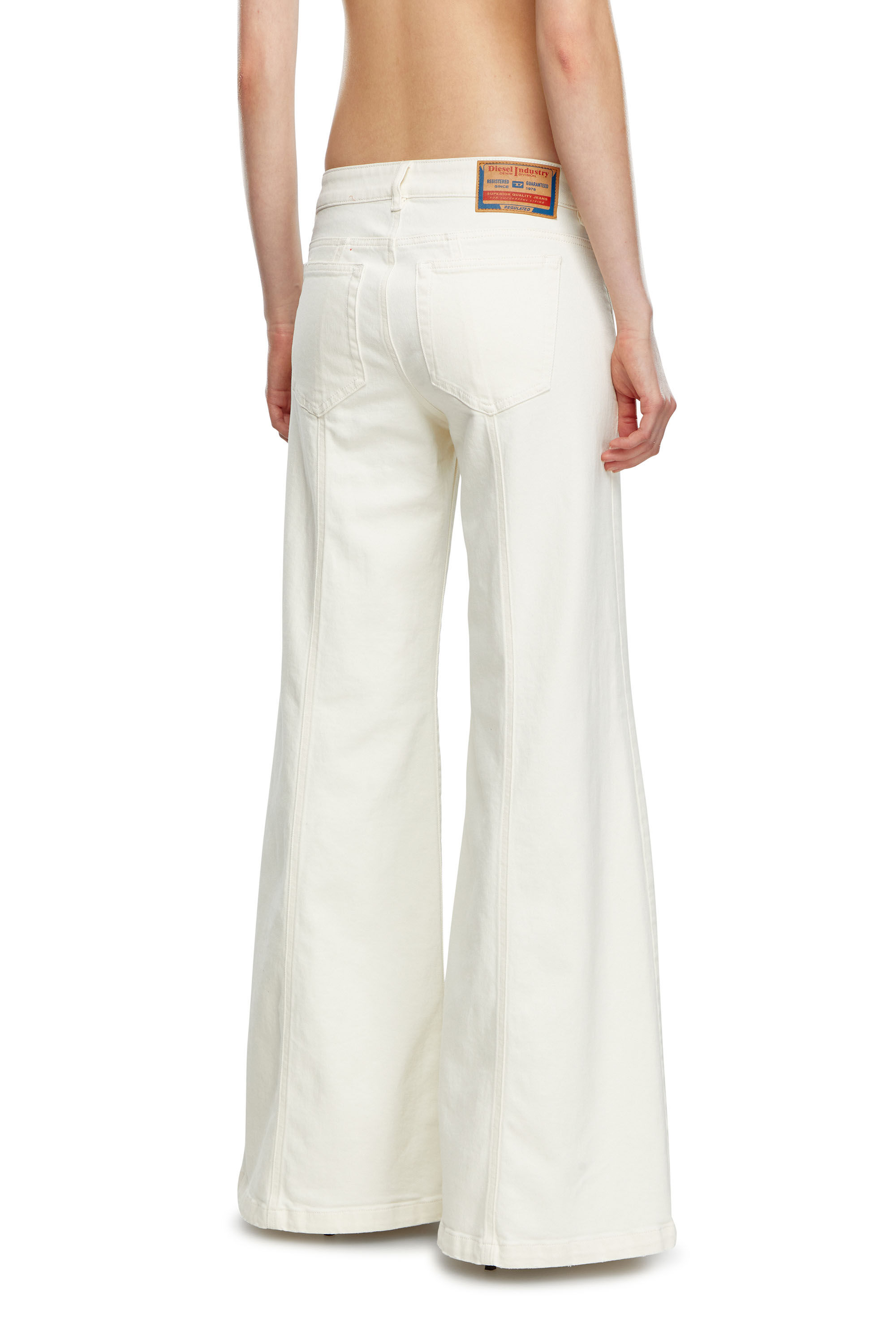White flare denim new arrivals