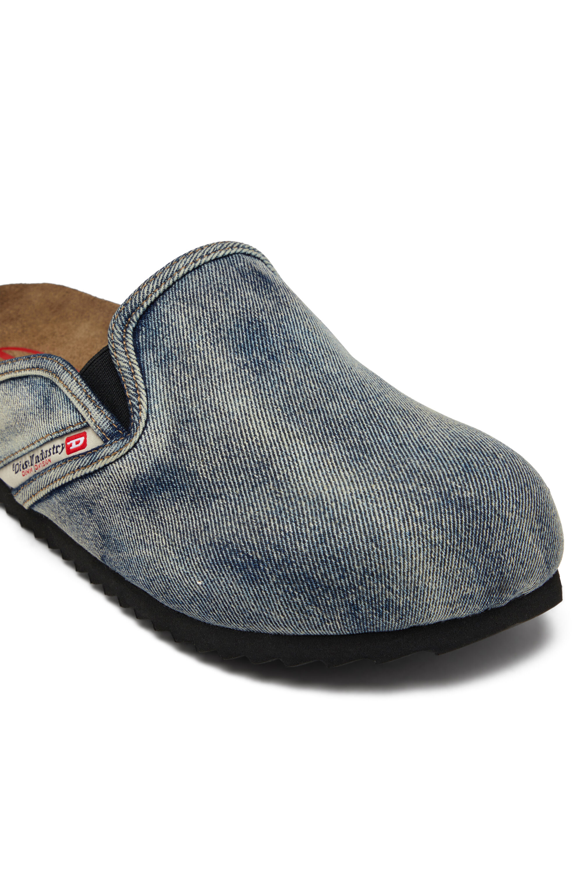 Diesel - D-WOODSTOCK SLIP-ON, D-Woodstock-Mules en denim Homme in Bleu - 6