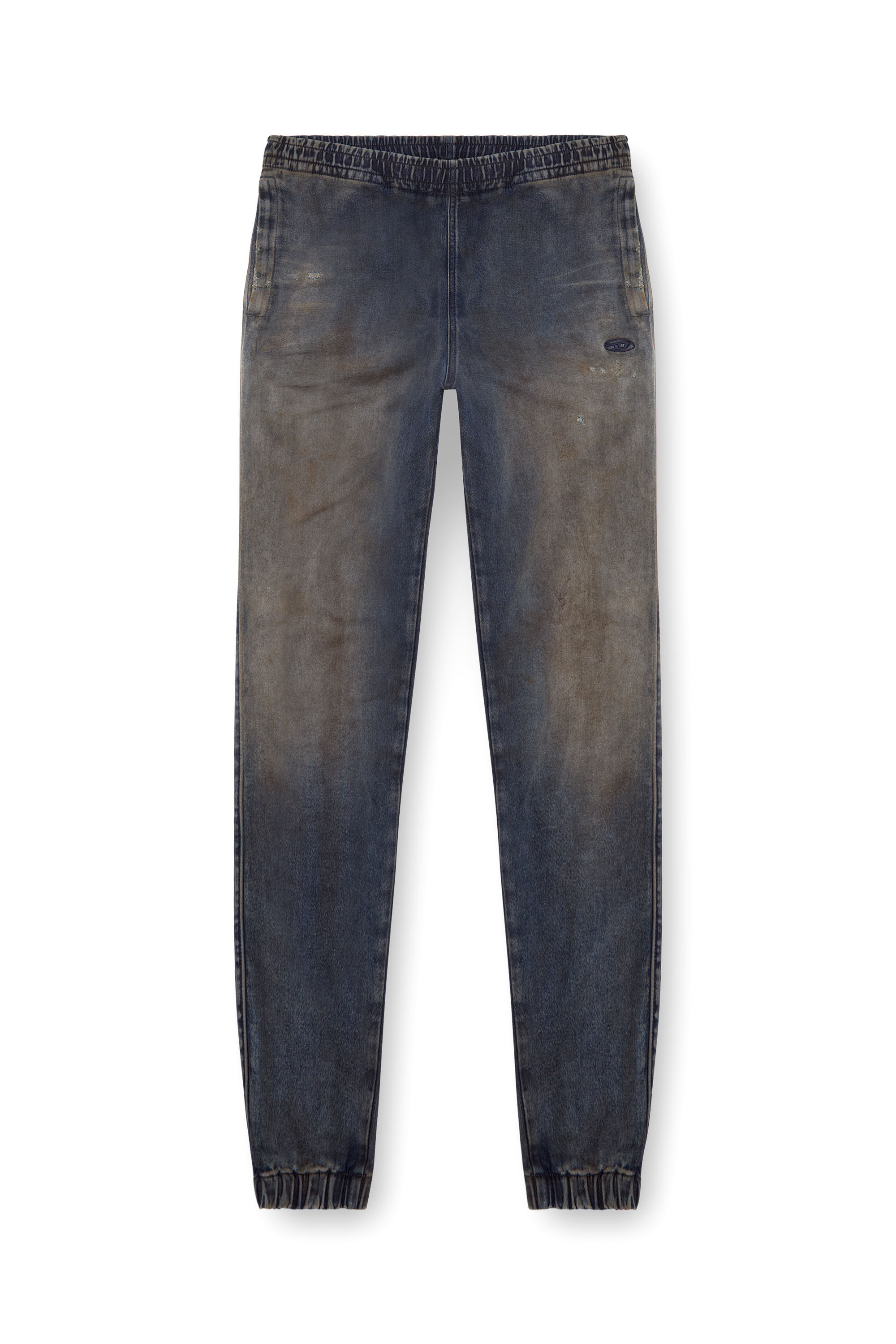 Diesel - Male Tapered D-Lab Track Denim 068LV, Dark Blue - Image 2