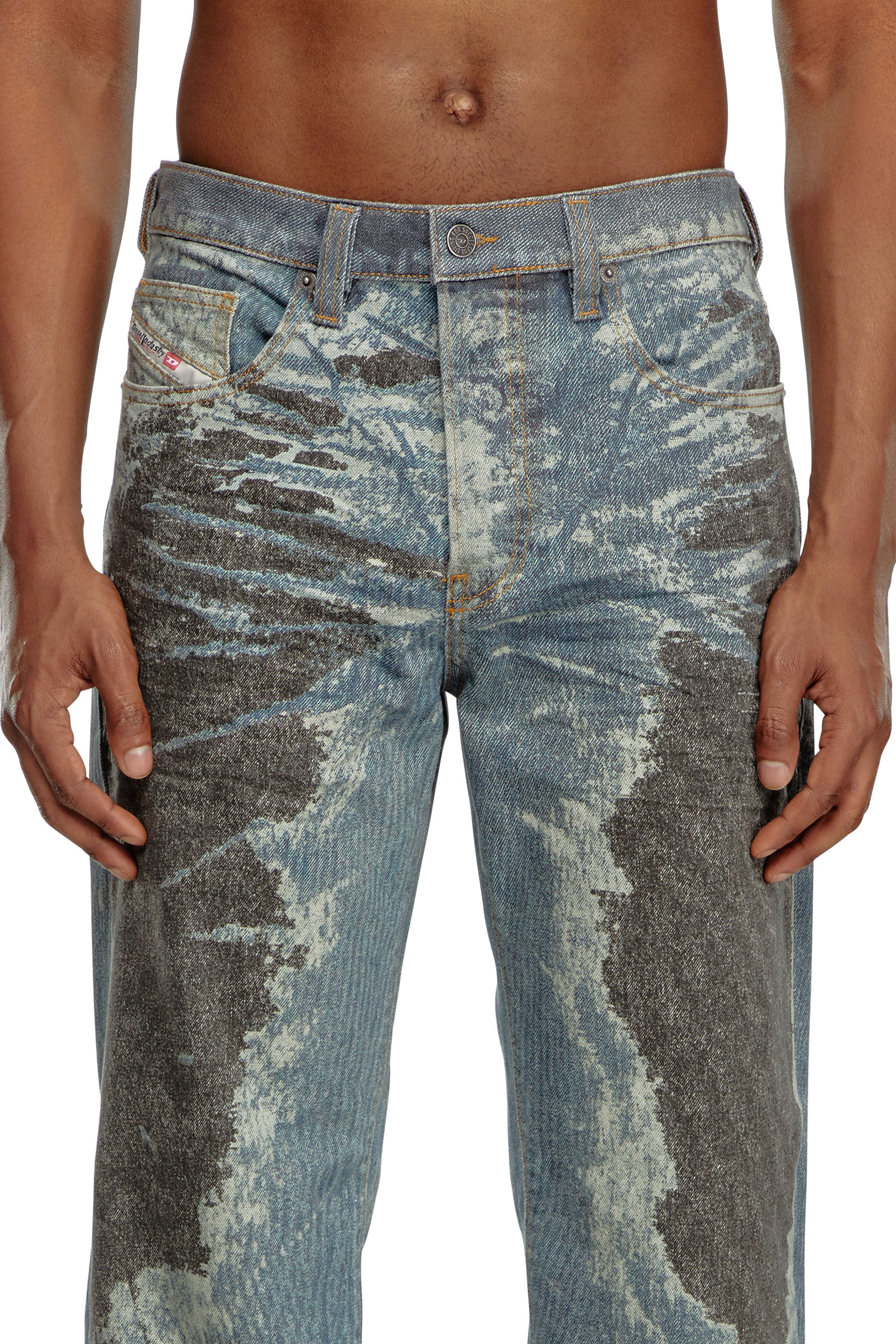 Diesel - Male Straight Jeans 2010 D-Macs 0PGAV, Medium Blue - Image 5