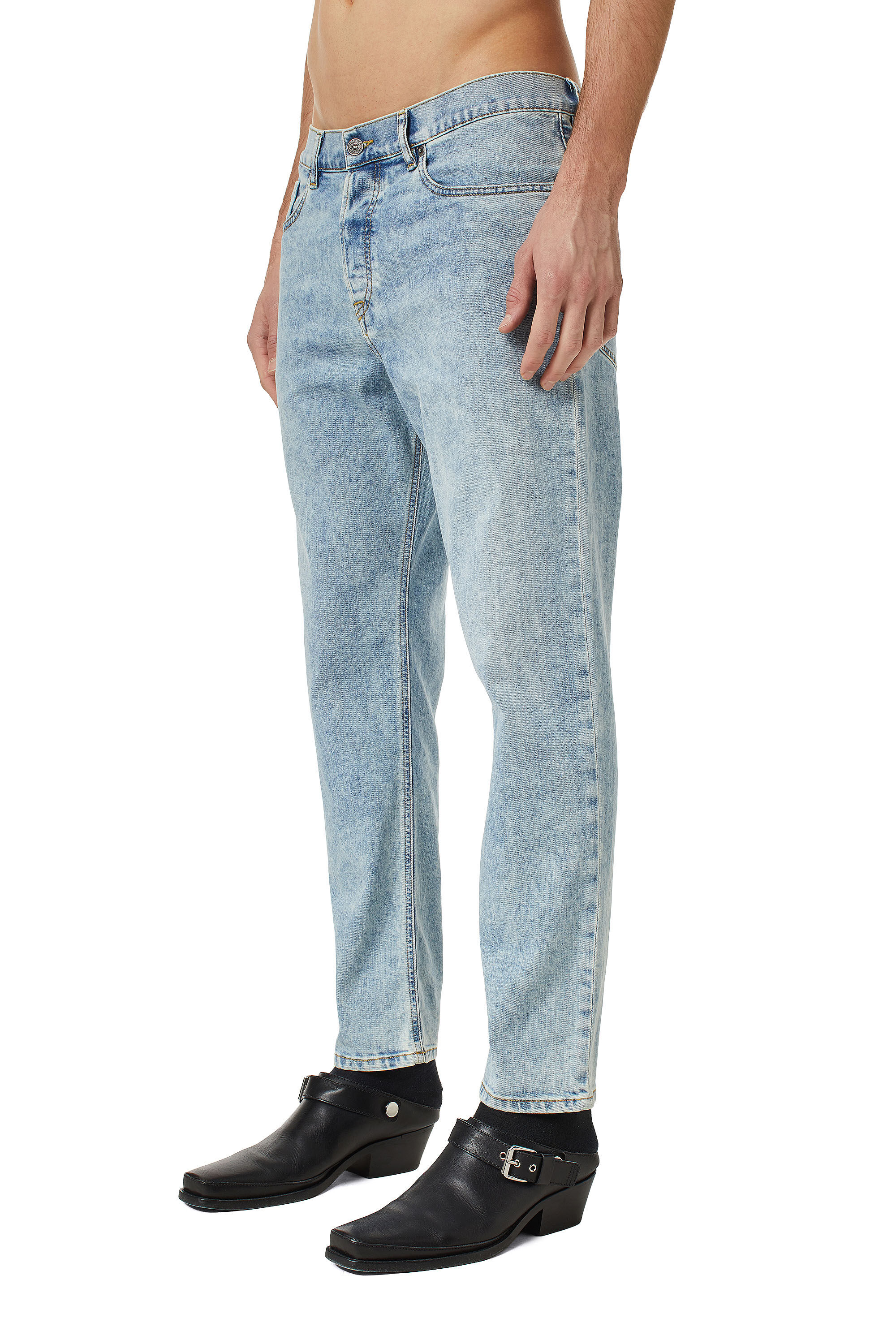Diesel - 2005 D-FINING 0GDAM Tapered Jeans, Bleu Clair - Image 5
