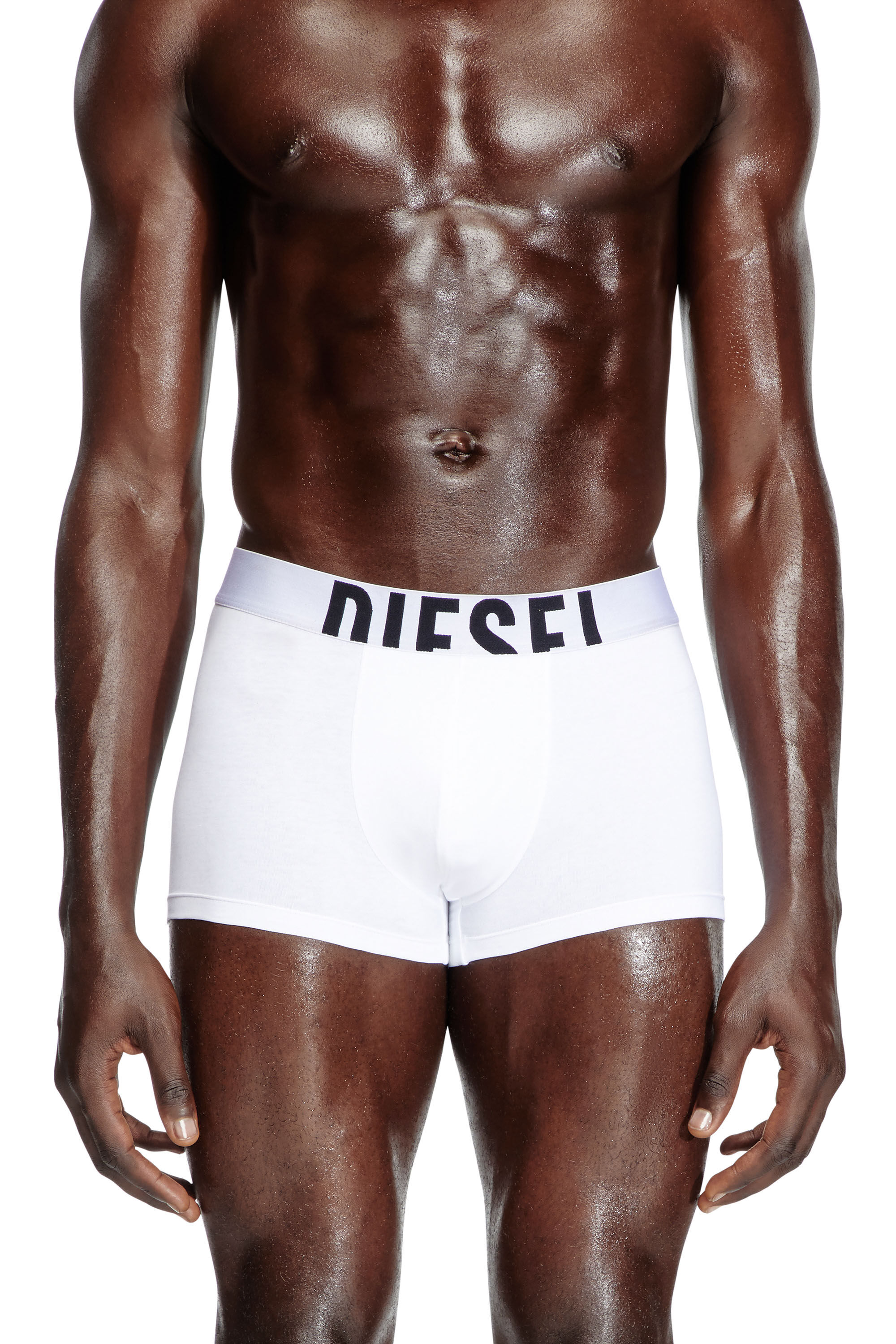 Diesel - DAMIEN-D-POP-3PACK-40, Lot de trois boxers en coton stretch Homme in Polychrome - 1