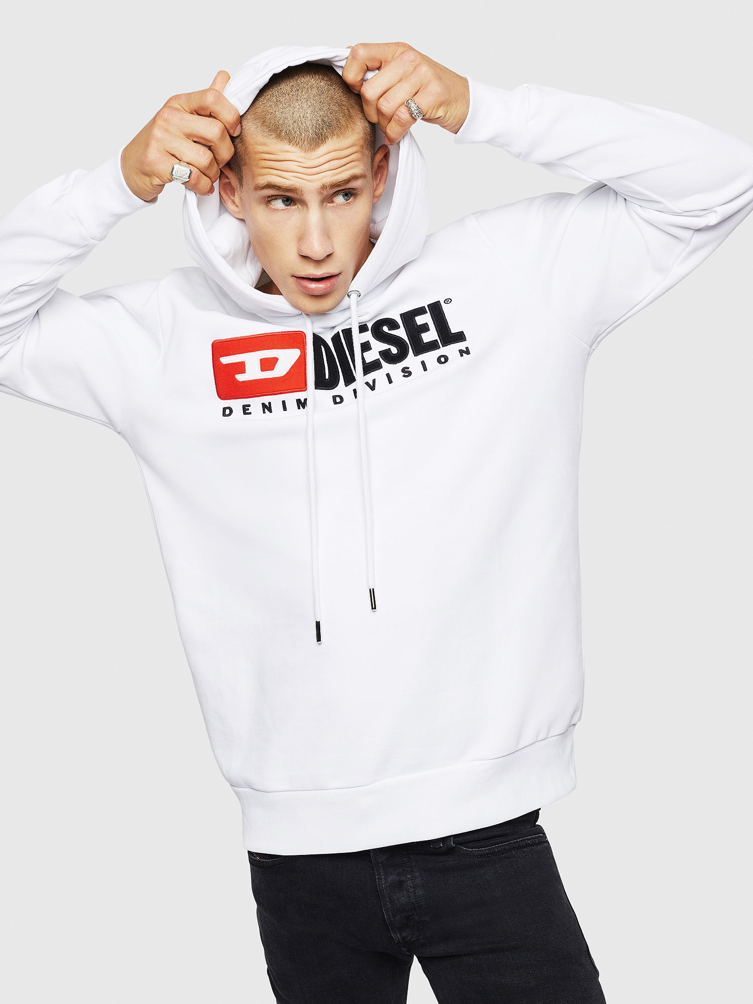 Diesel s division hoodie hot sale