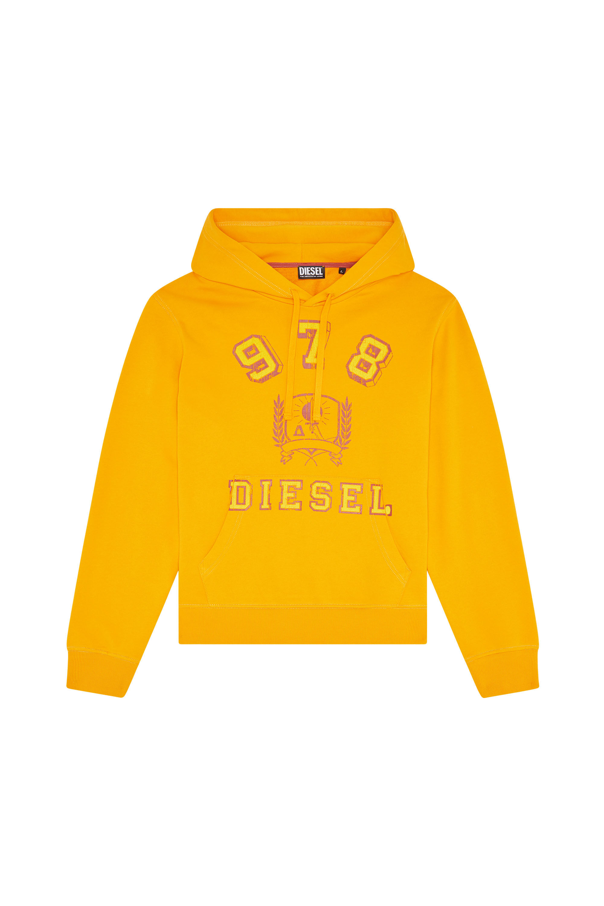 Diesel - S-GINN-HOOD-E5, Jaune - Image 2