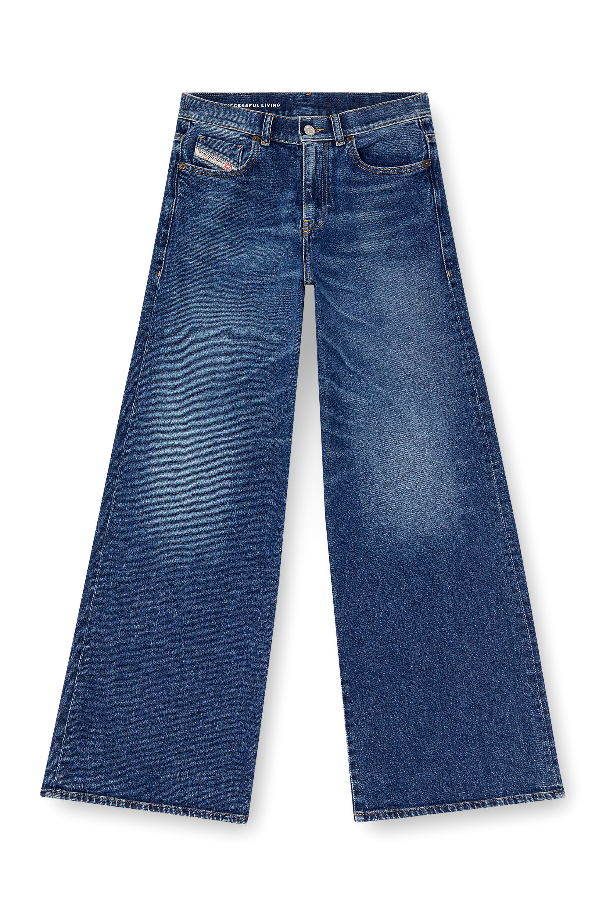 Diesel - Female's Flare Jeans 1978 D-Akemi 09L21, Dark Blue - 2