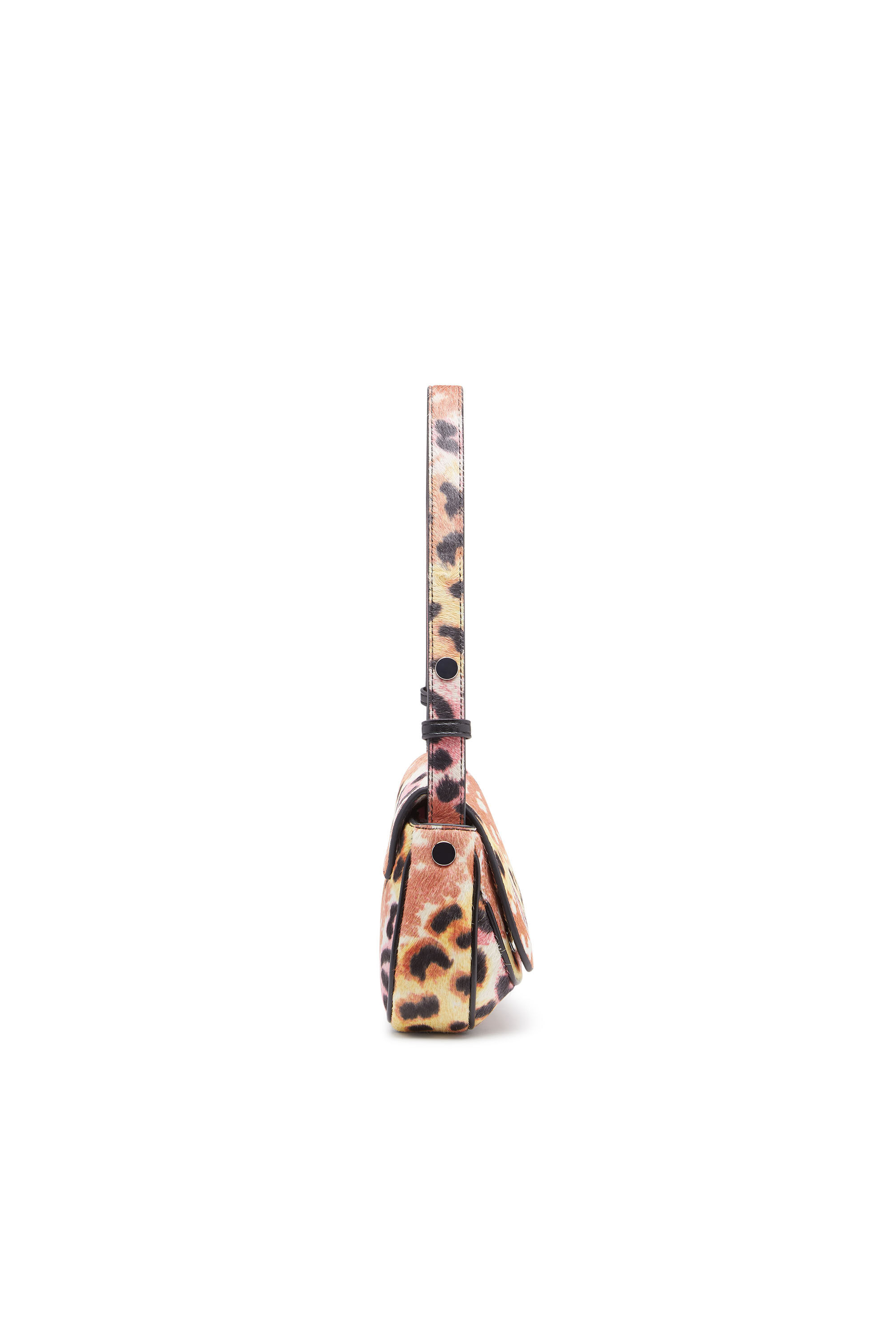 Women's Play-Clutch in leopard-print calf hair | Brown | Diesel Women's Play-Clutch in leopard-print calf hair | Brown | Diesel