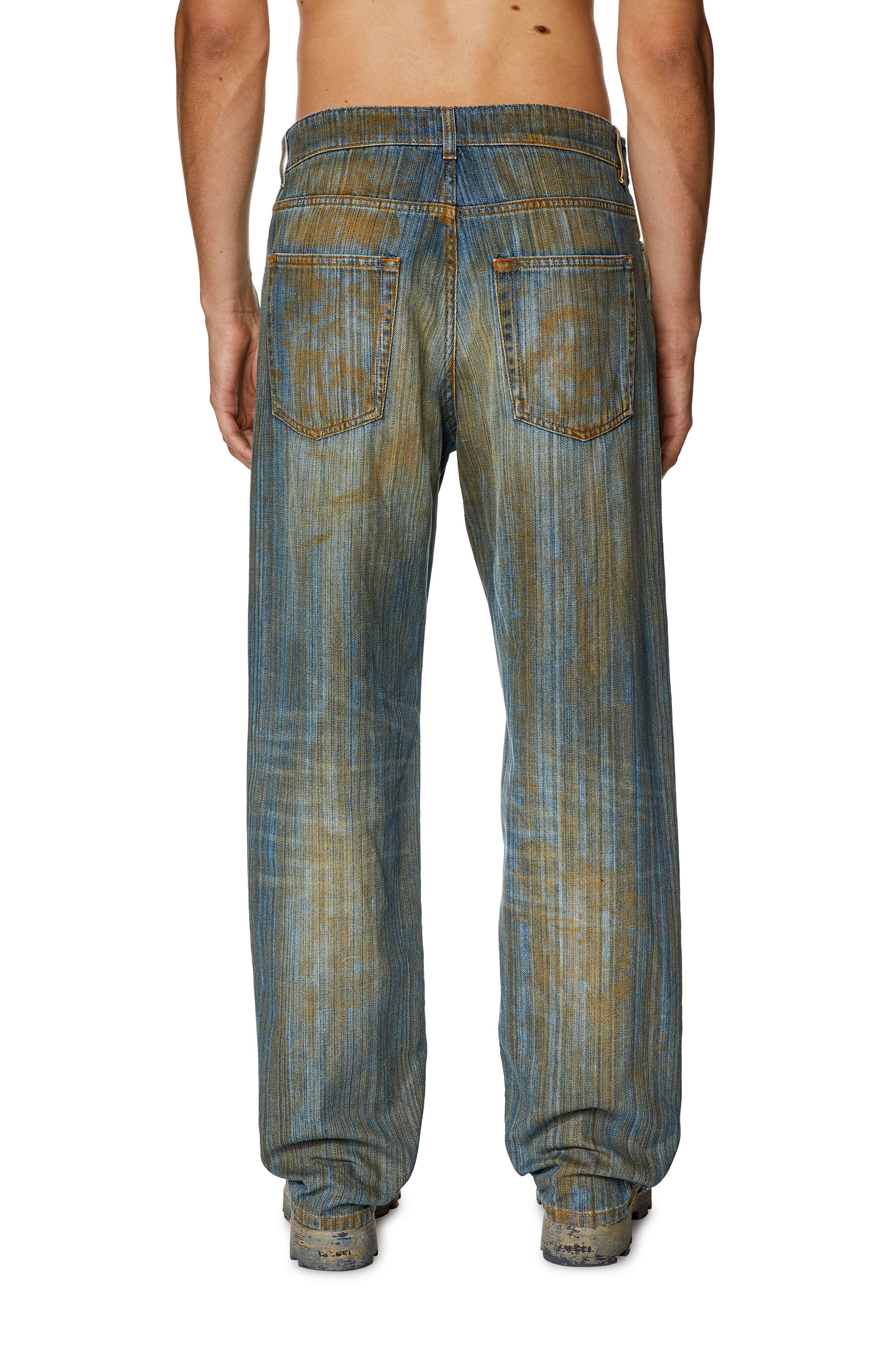 Diesel - Regular Jeans 2010 D-Macs 0NLAL Homme, Bleu moyen - Image 4