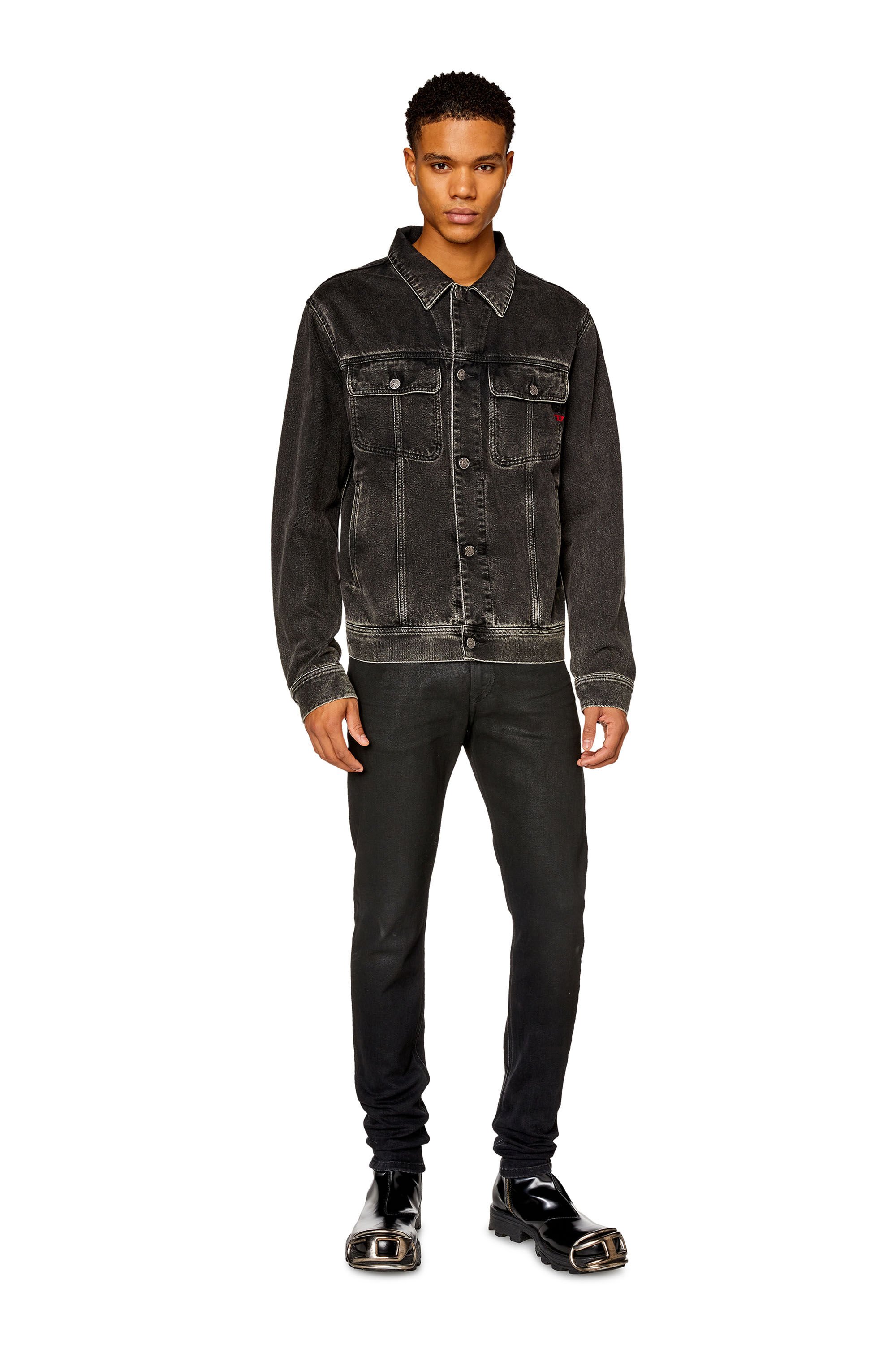 Buy Black Coated Skinny Jeans from the Next UK online shop
