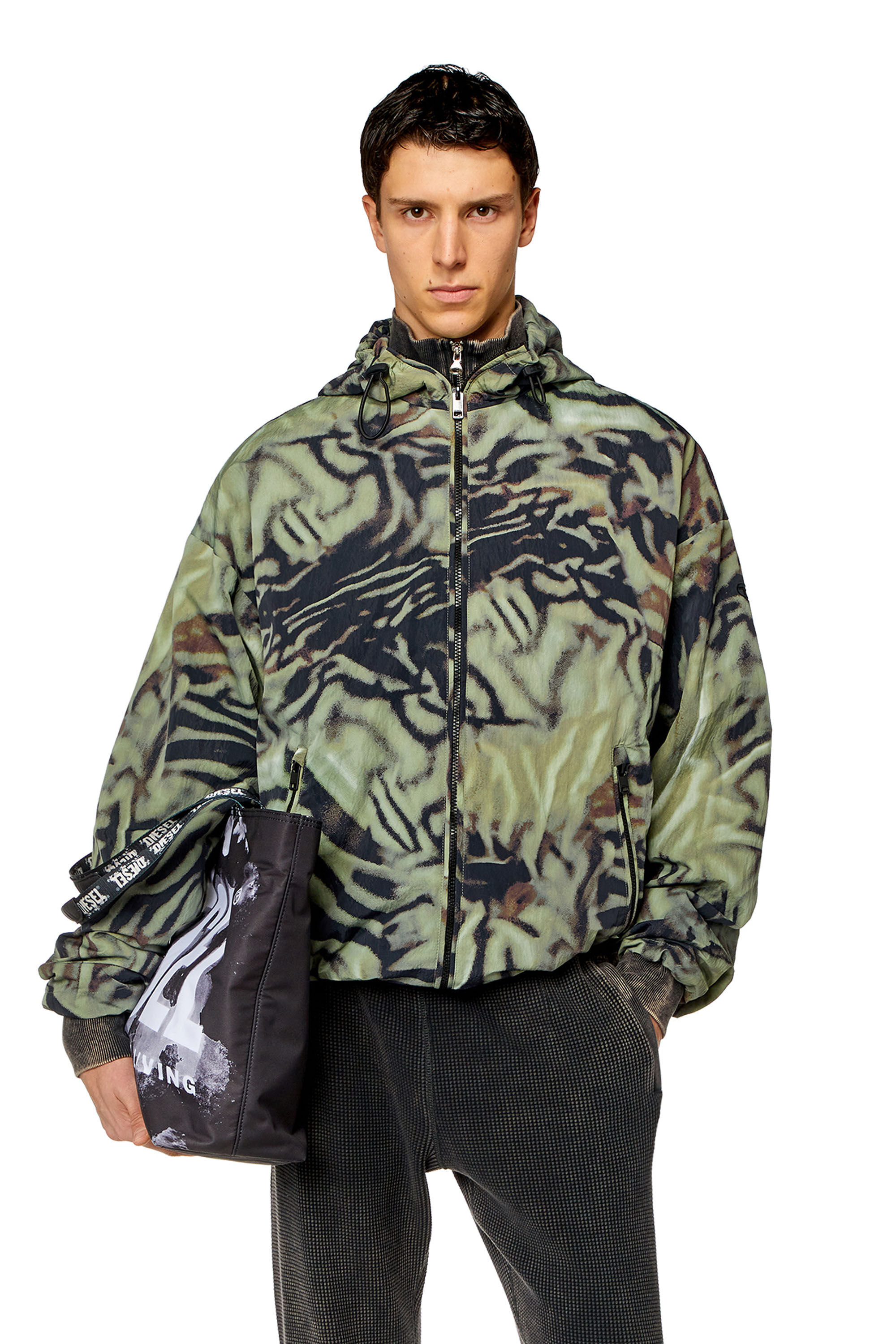 Diesel shop camouflage jacket