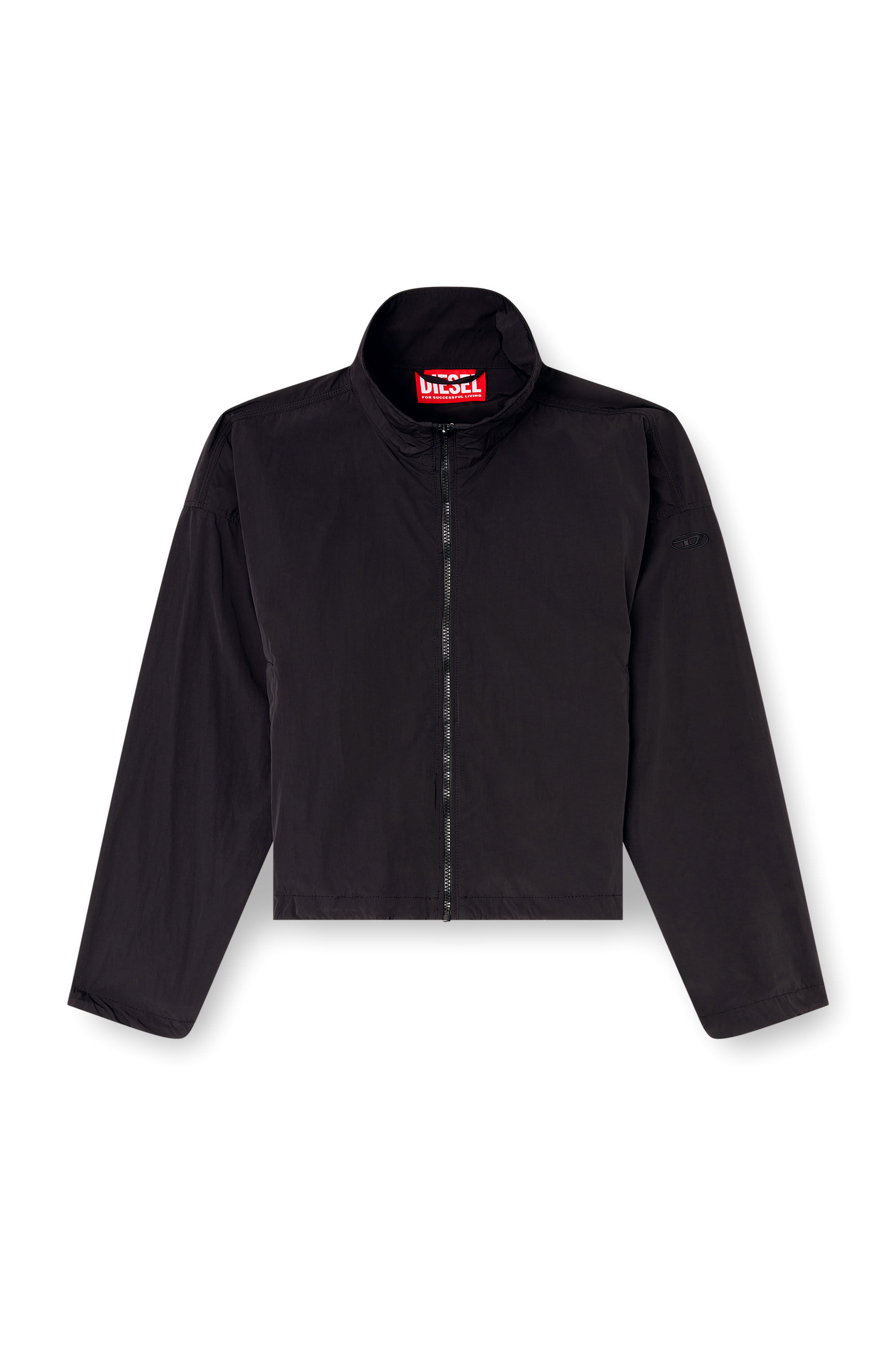 Diesel - G-LEAM, Coupe-vent en nylon compact Femme in Noir - 2