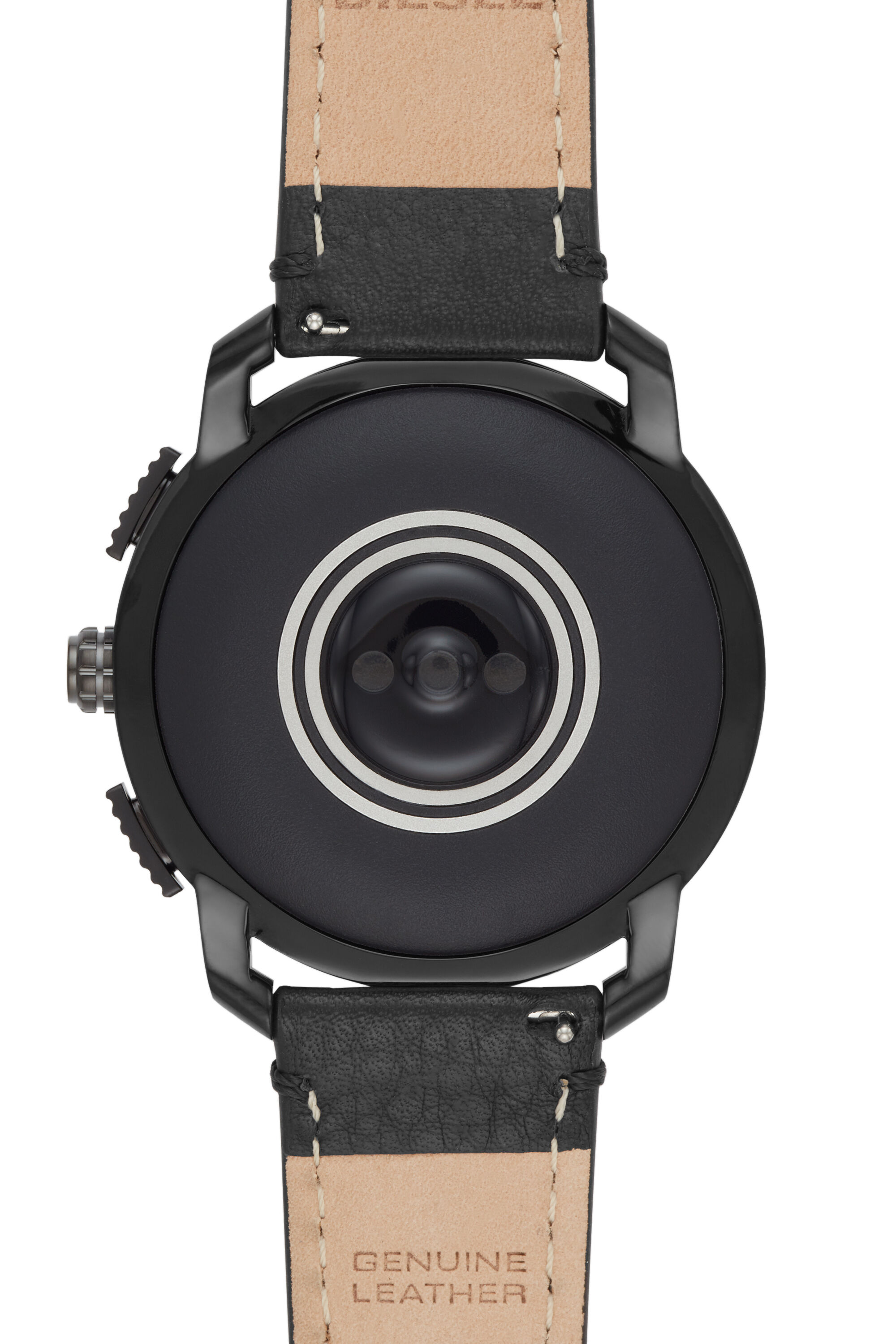 Diesel - DT2016, Male's Axial Smartwatch - Bronze Stainless Steel and Black Leather in Black/Bronze - 4