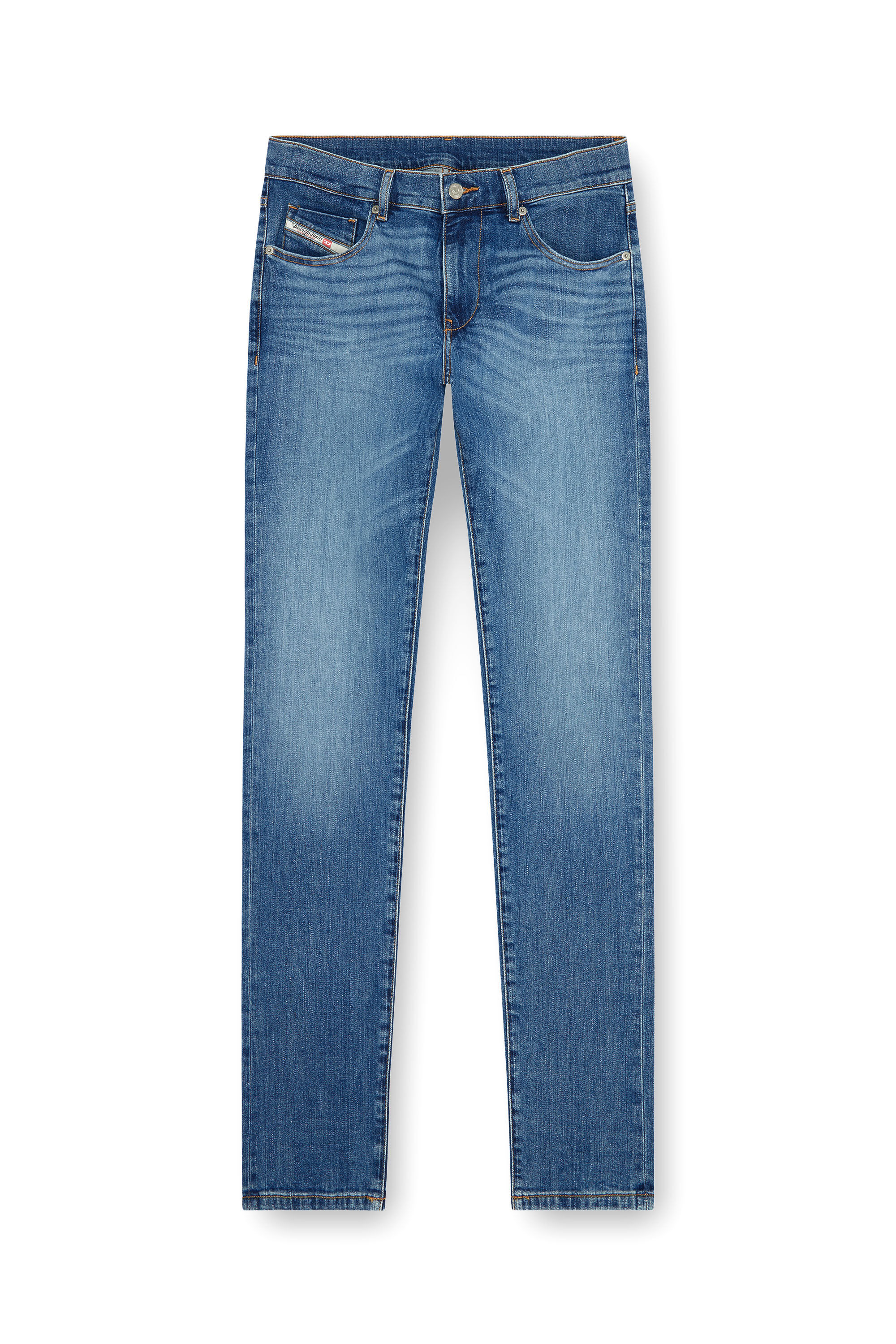 Diesel - Slim Jeans 2019 D-Strukt 0KIAL Homme, Bleu Clair - Image 1