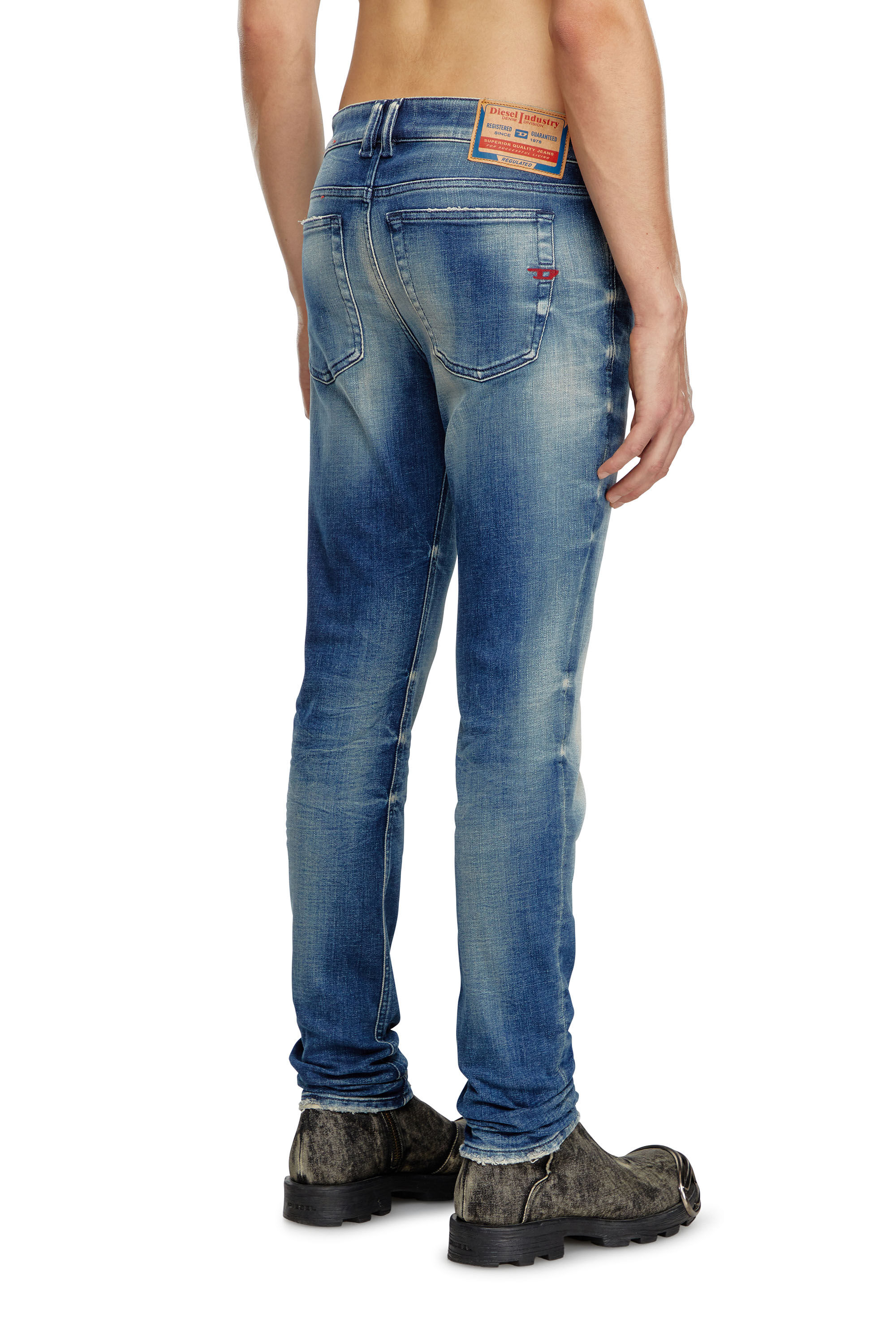 Diesel - Homme Skinny Jeans 1979 Sleenker 09J24, Bleu moyen - Image 4