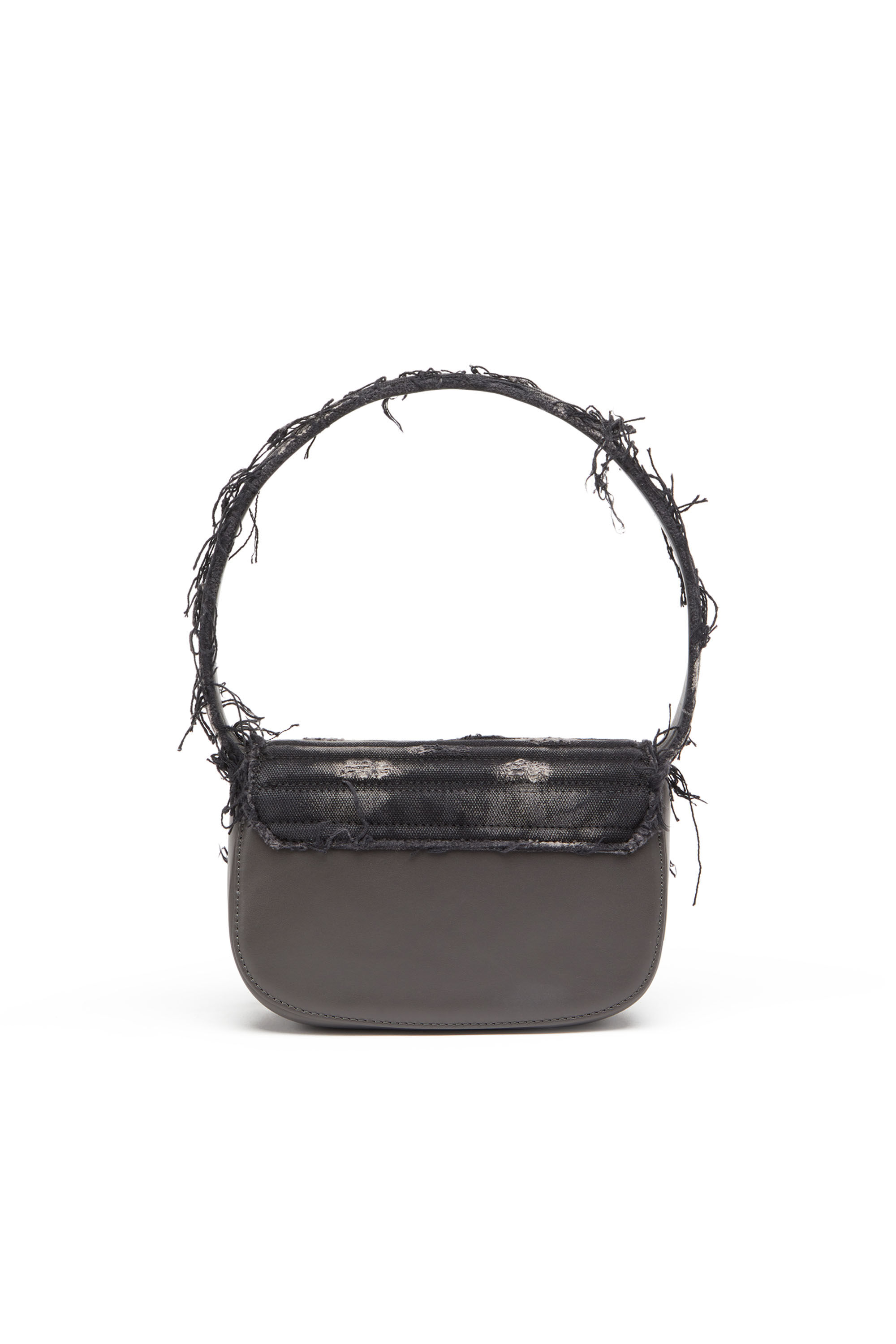1DR Bag Woman Canvas denim shoulder Bag crystals Diesel