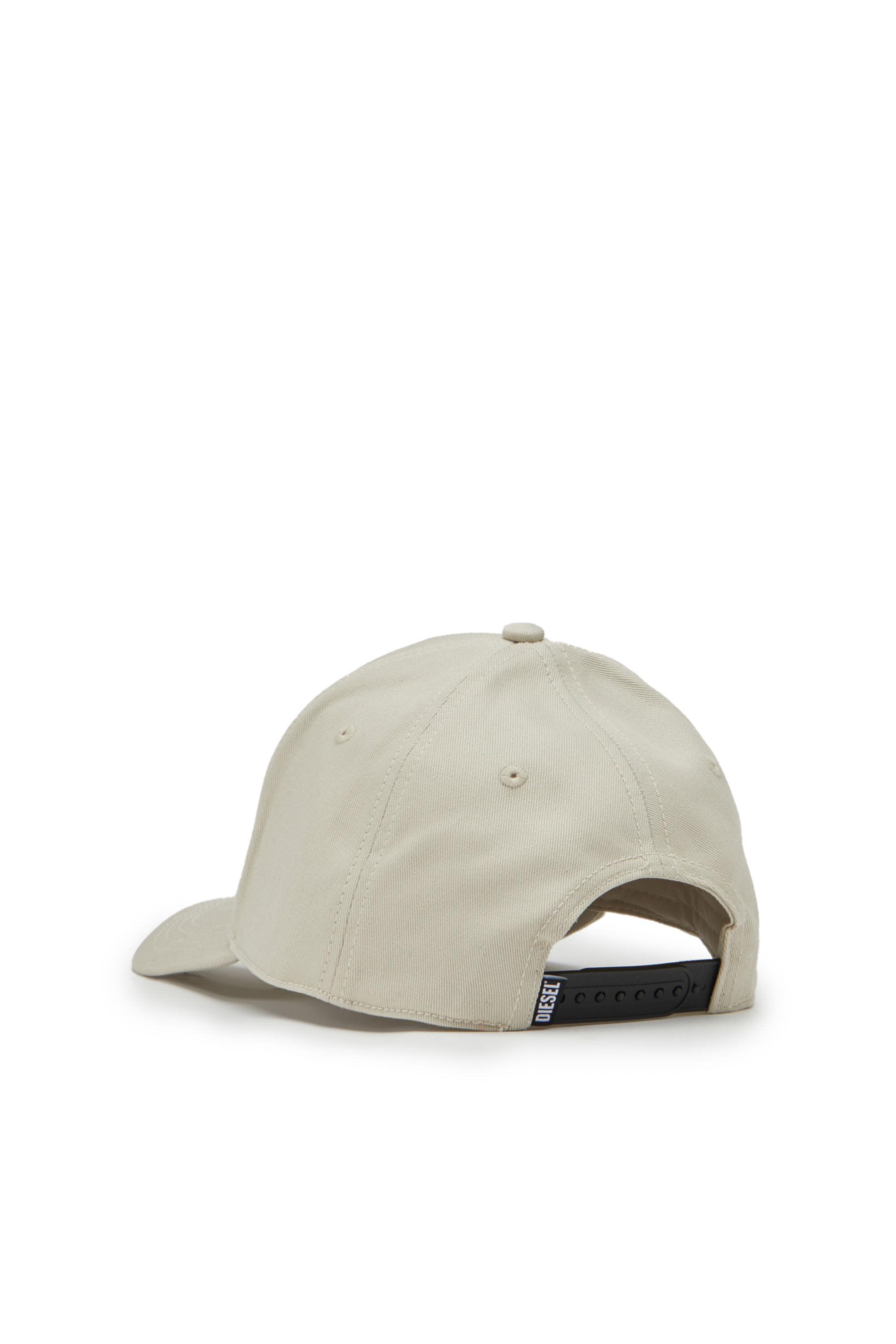 Diesel - CORRY-JACQ, Male's Baseball cap with logo patch in Light Grey - 2