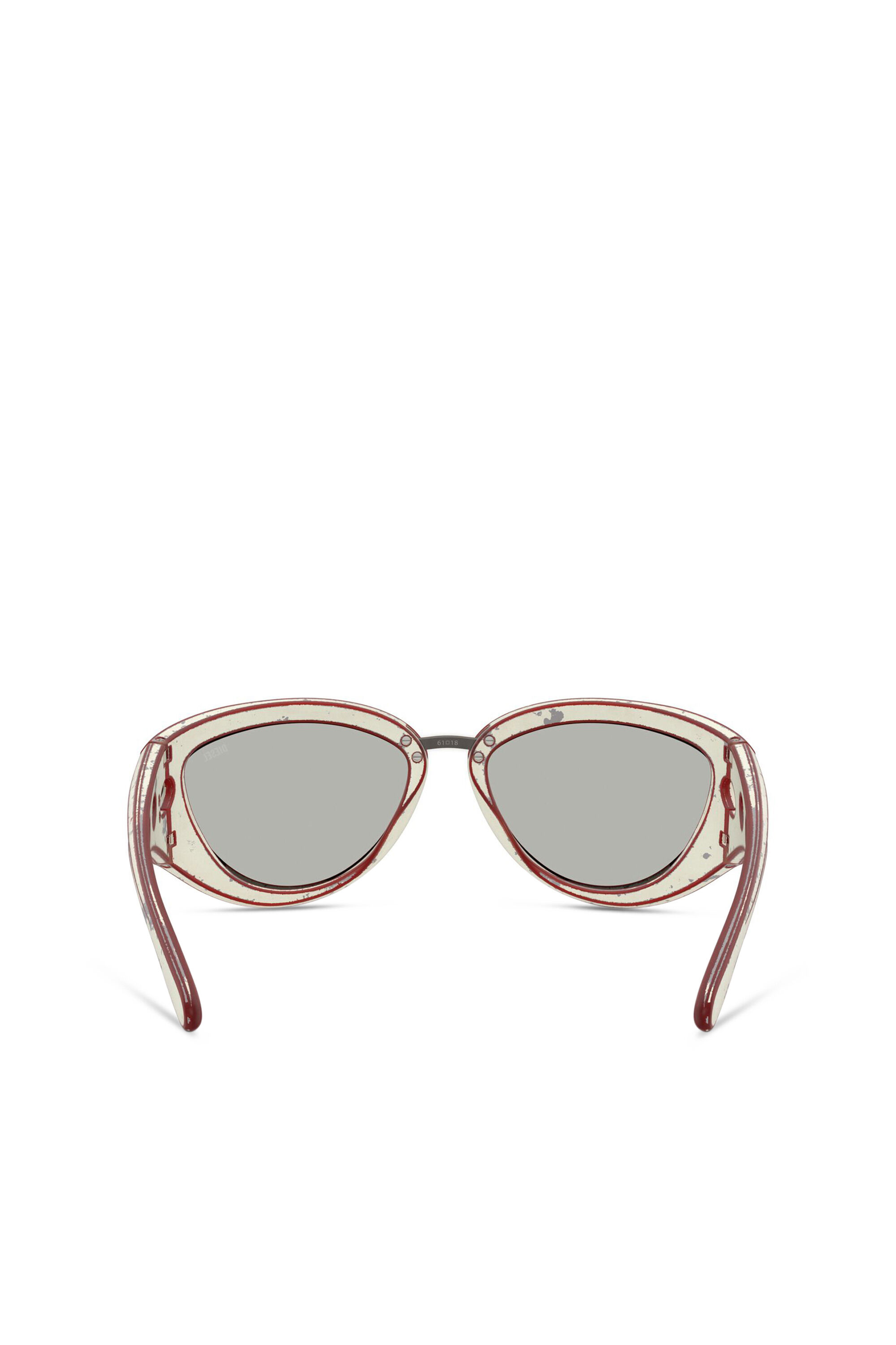 Diesel - 0DL3007U, Lunettes de soleil cat-eye Mixte in Polychrome - 3