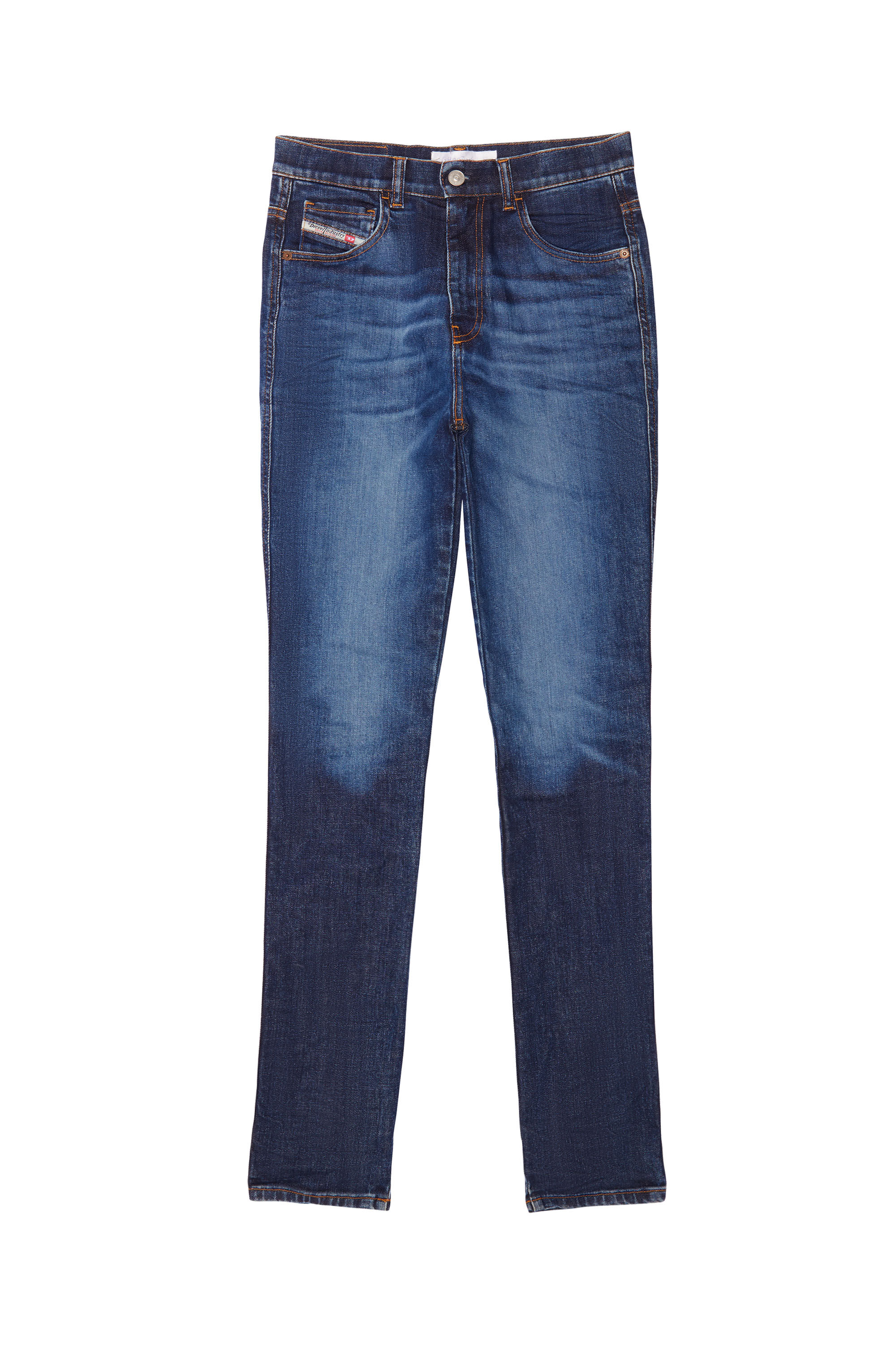 Women Medium blue Straight Mom Jeans: 1994 09C63 | Diesel