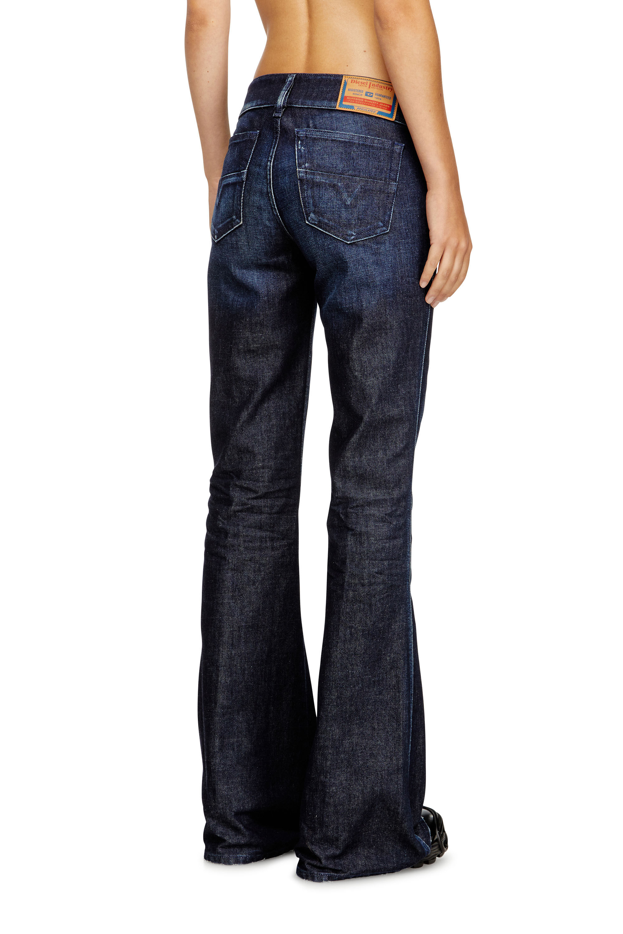 Diesel - Female's Bootcut Jeans D-Hush 09M19, Dark Blue - 5