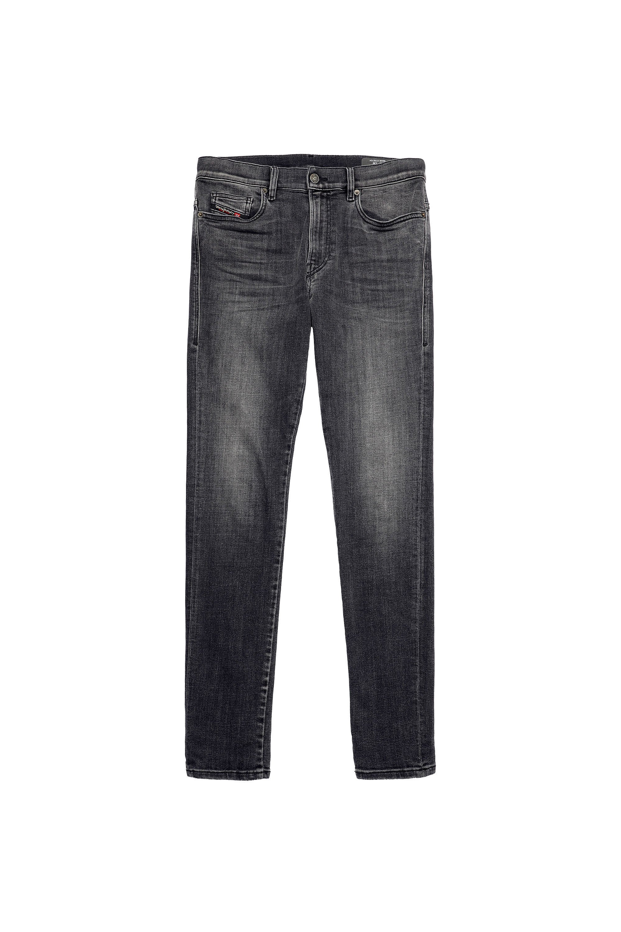 Diesel - D-Amny 09A18 Skinny Jeans, Black/Dark Grey - Image 2