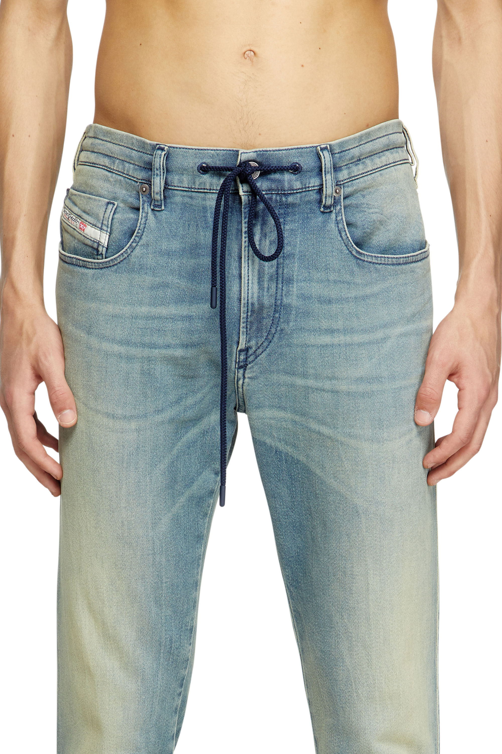 Diesel - Male's Slim 2062 D-Strukt Joggjeans® 09M31, Light Blue - 5